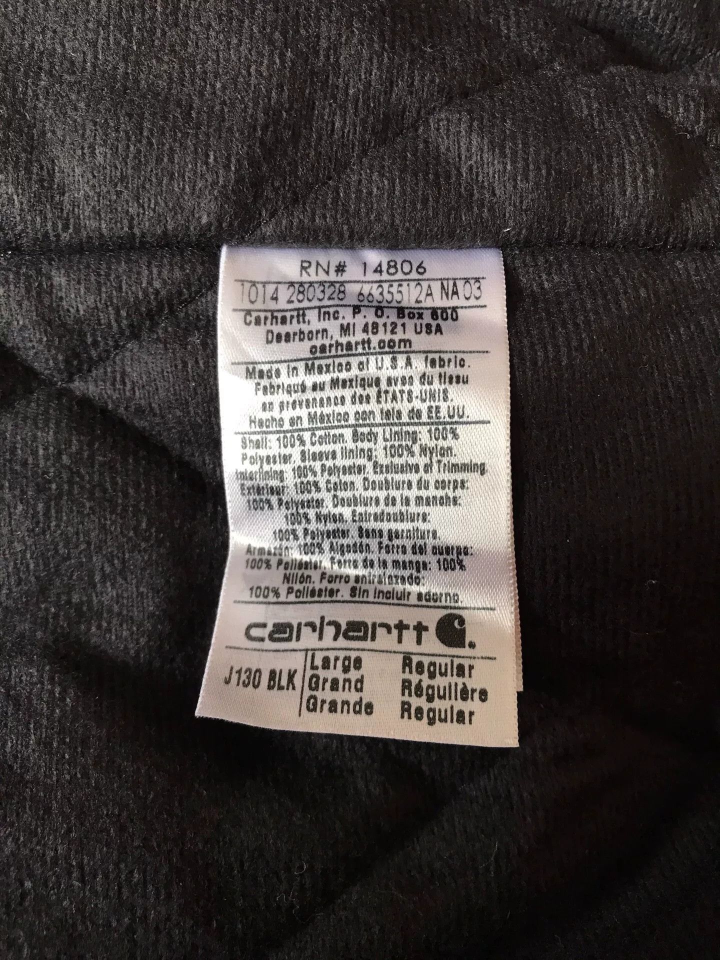 Carhartt Carhartt J130 Hooded Work Jacket Size US L / EU 52-54 / 3 - 9 Thumbnail