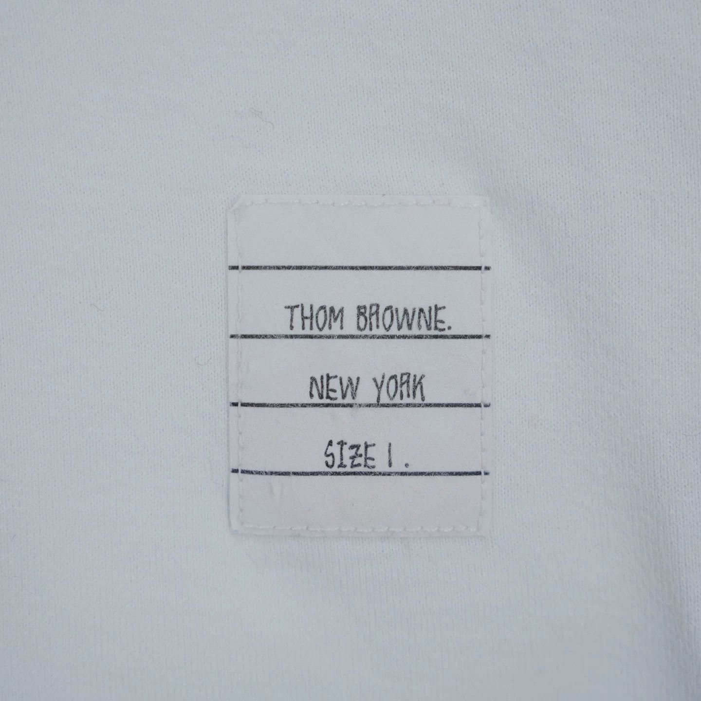 Thom Browne THOM BROWNE Colored Stitch Short-Sleeve T-Shirt Size US S / EU 44-46 / 1 - 4 Thumbnail