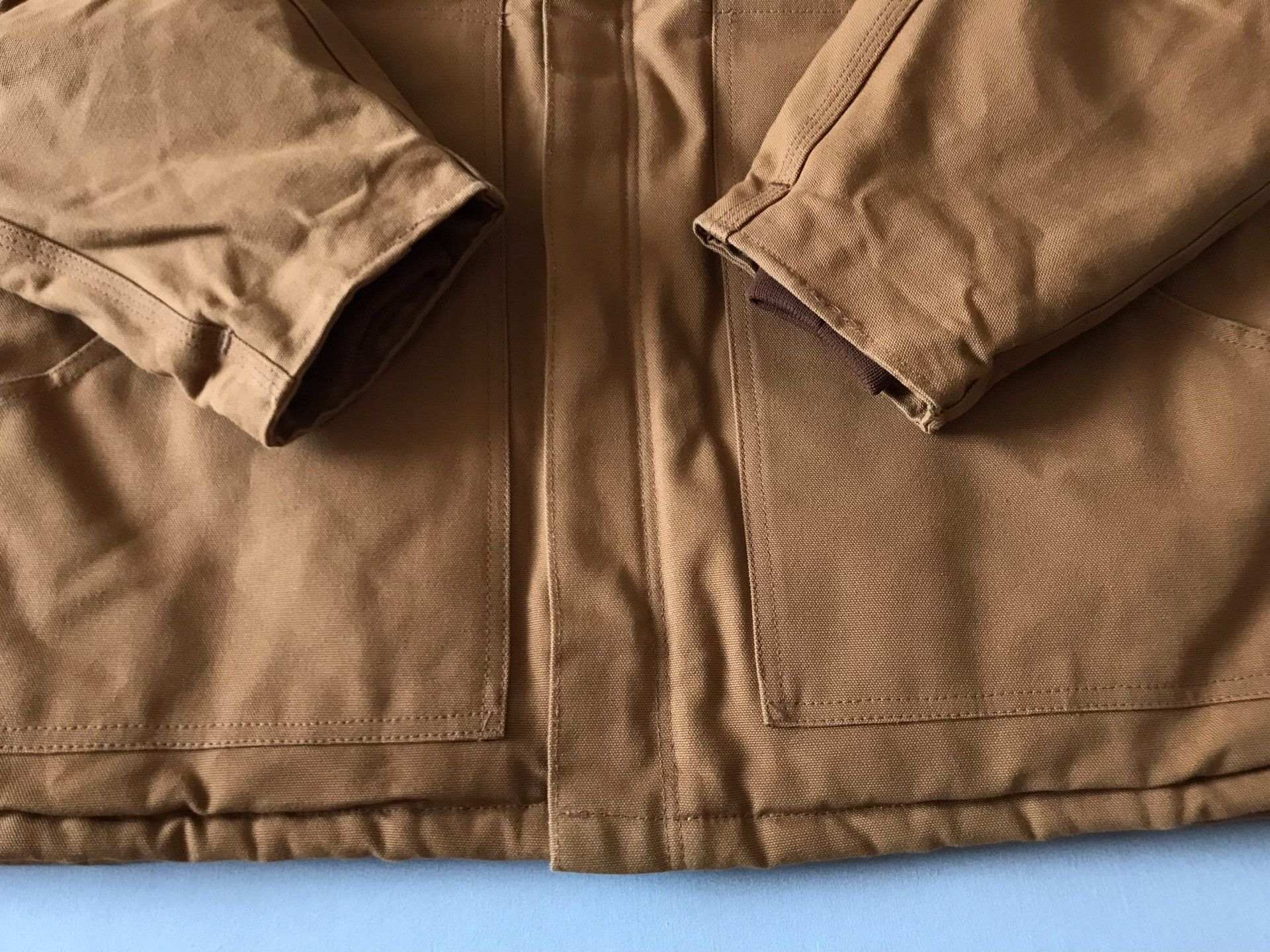 Carhartt Carhartt C03 BRN Canvas Work Jacket Size US S / EU 44-46 / 1 - 5 Thumbnail