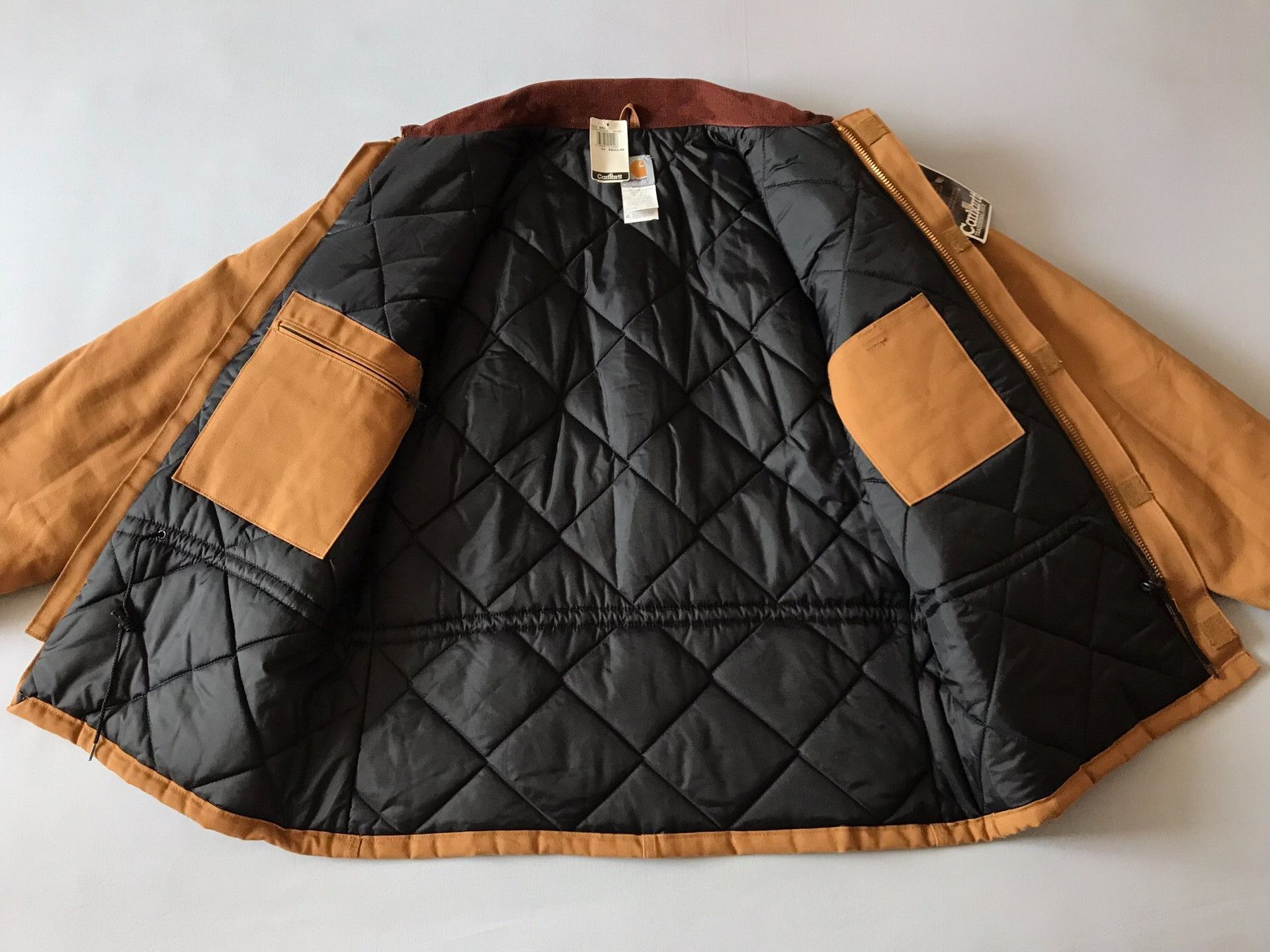 Carhartt Carhartt C03 BRN Canvas Work Jacket Size US S / EU 44-46 / 1 - 3 Thumbnail