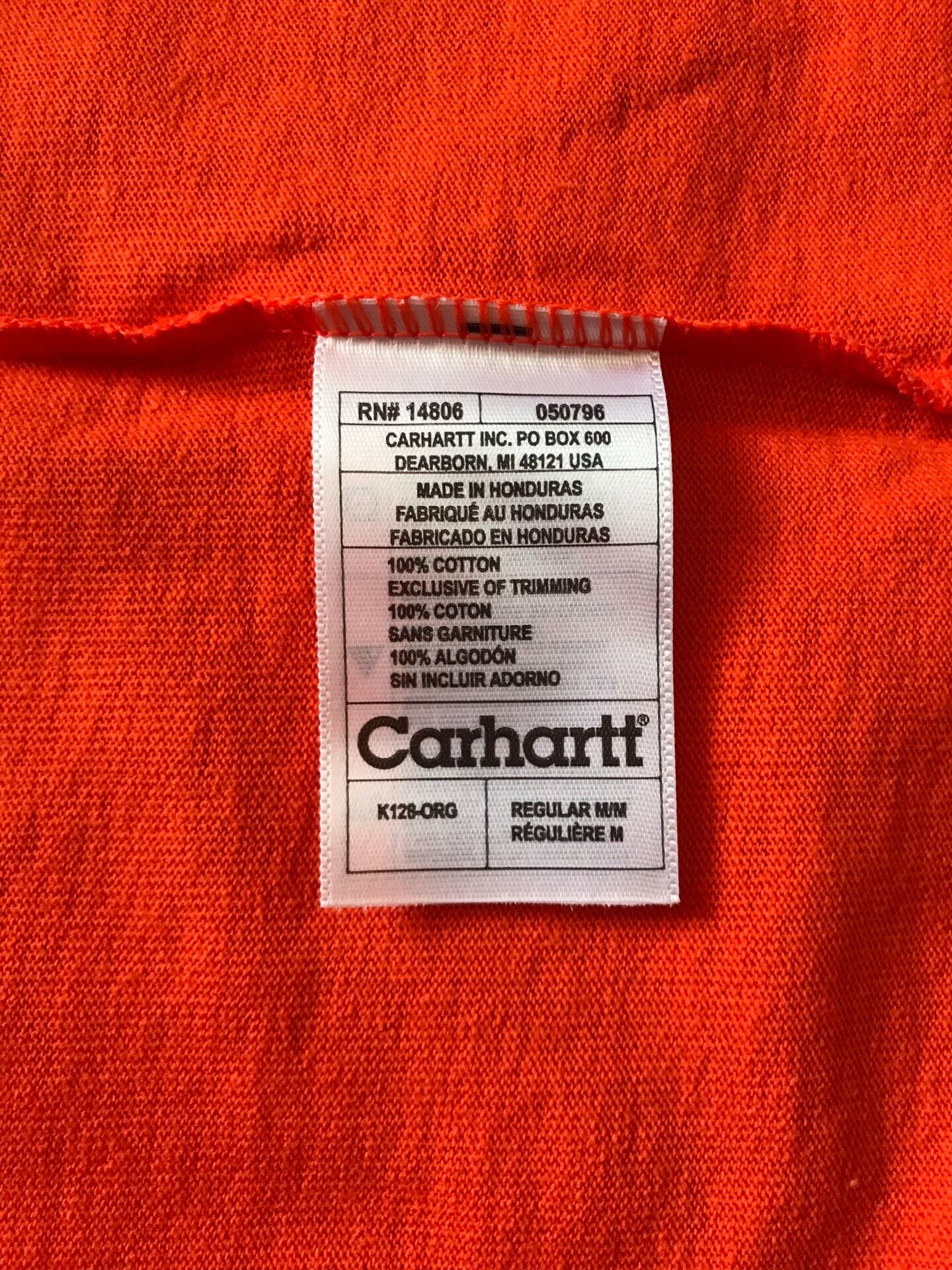 Carhartt Carhartt K128 Henley Long-Sleeve T-Shirt Size US M / EU 48-50 / 2 - 9 Thumbnail