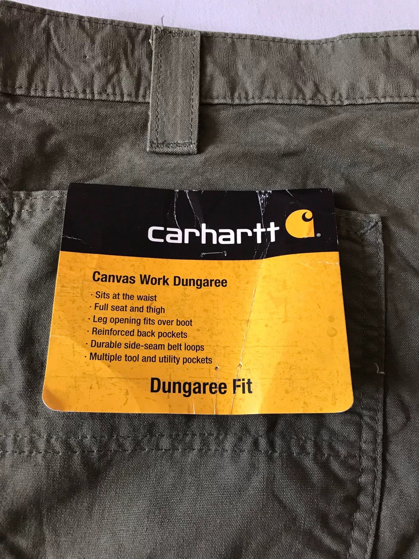 Carhartt Carhartt B151 ARG Canvas Work Pants Size US 36 / EU 52 - 8 Thumbnail