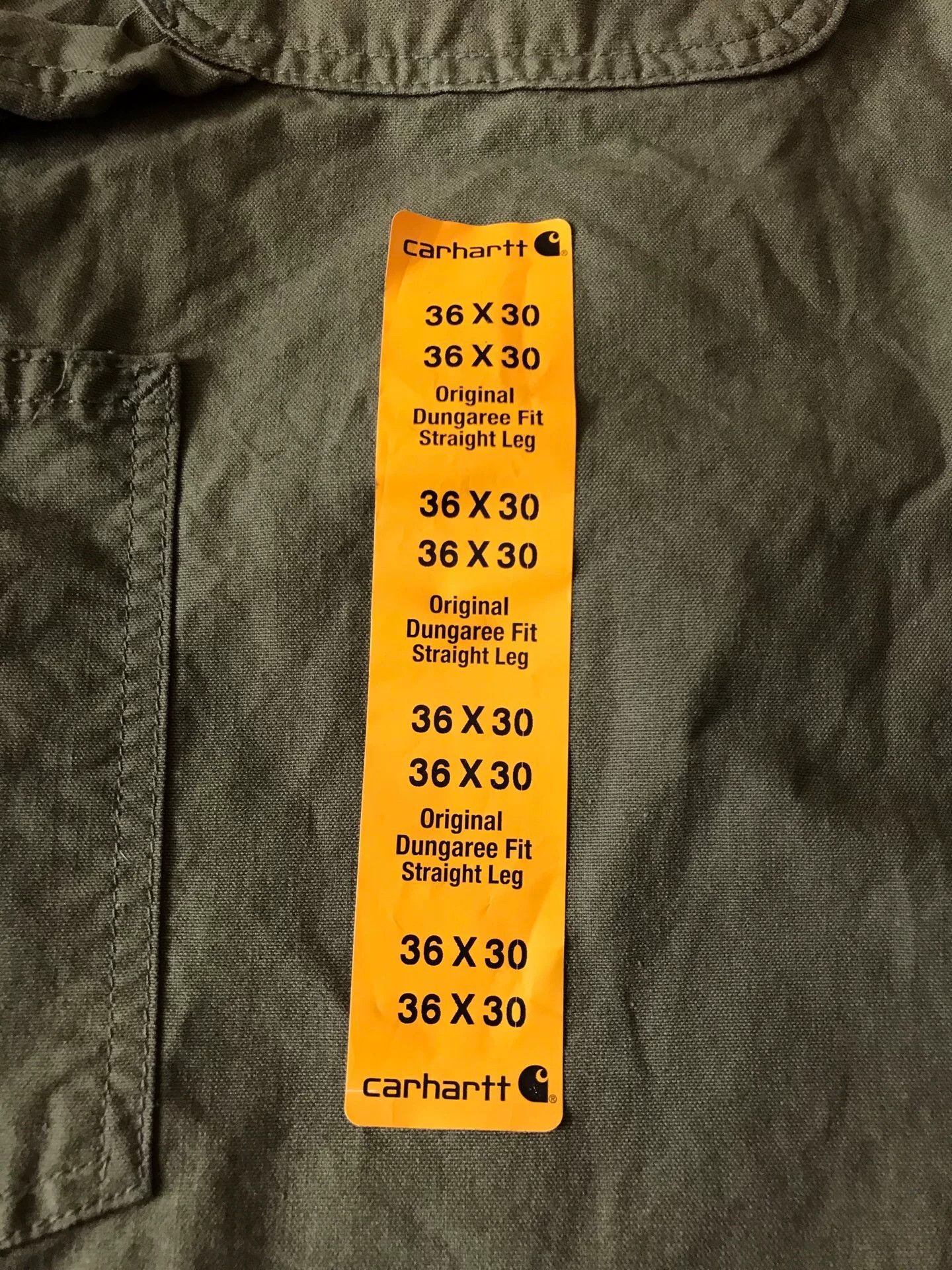 Carhartt Carhartt B151 ARG Canvas Work Pants Size US 36 / EU 52 - 7 Thumbnail