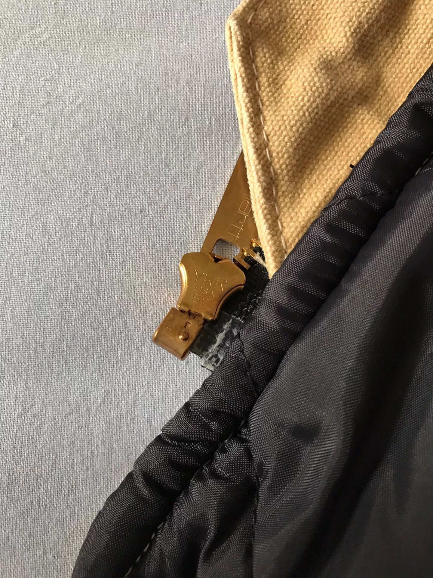 Carhartt Carhartt V02 WET Wheat Canvas Vest Size US L / EU 52-54 / 3 - 5 Thumbnail