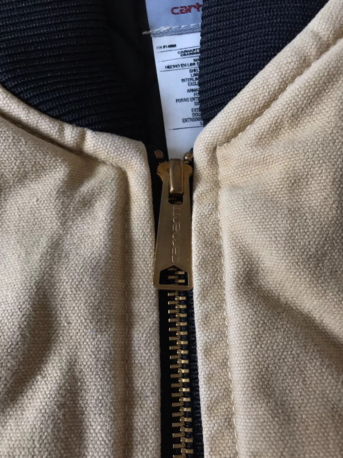 Carhartt Carhartt V02 WET Wheat Canvas Vest Size US L / EU 52-54 / 3 - 4 Thumbnail