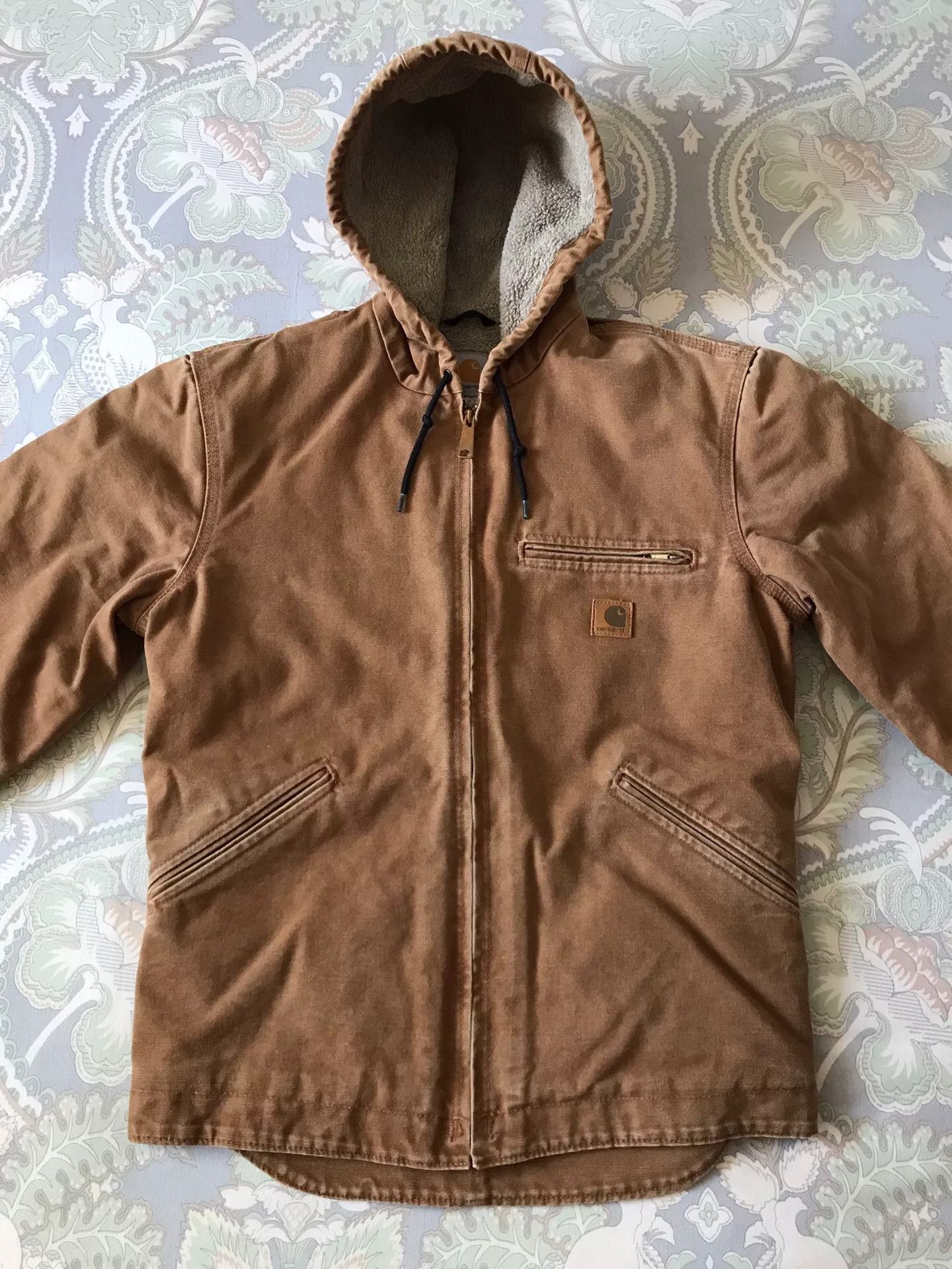 Carhartt Carhartt J141 Hooded Work Jacket Size US S / EU 44-46 / 1 - 4 Thumbnail