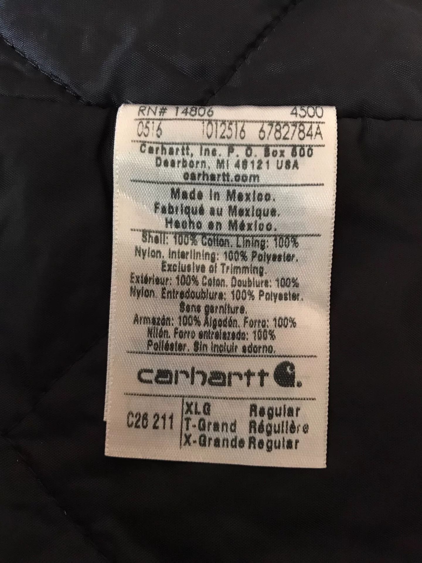 Carhartt Carhartt C26 Classic Brown XL Canvas Jacket Size US XL / EU 56 / 4 - 9 Thumbnail