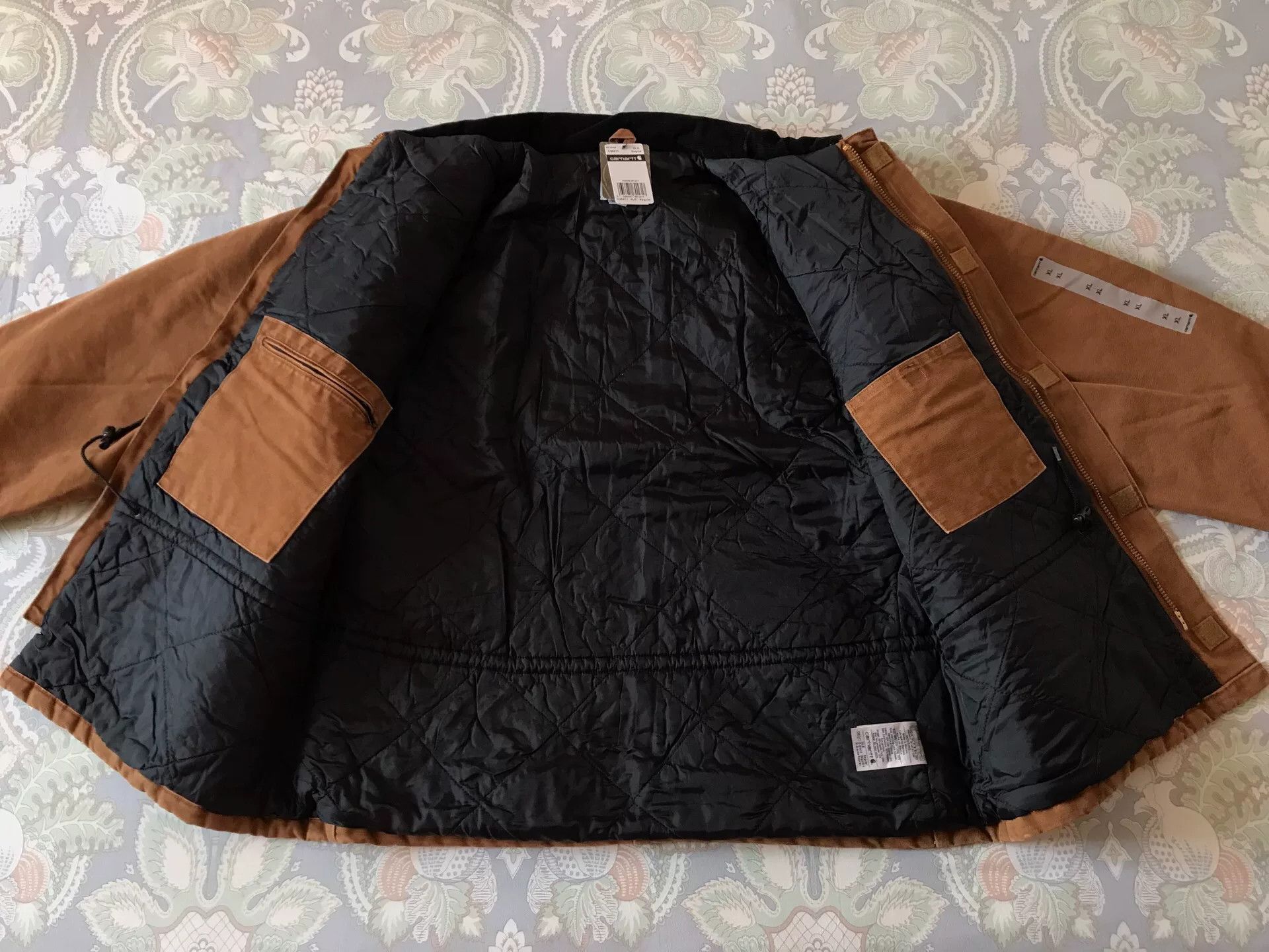 Carhartt Carhartt C26 Classic Brown XL Canvas Jacket Size US XL / EU 56 / 4 - 3 Thumbnail