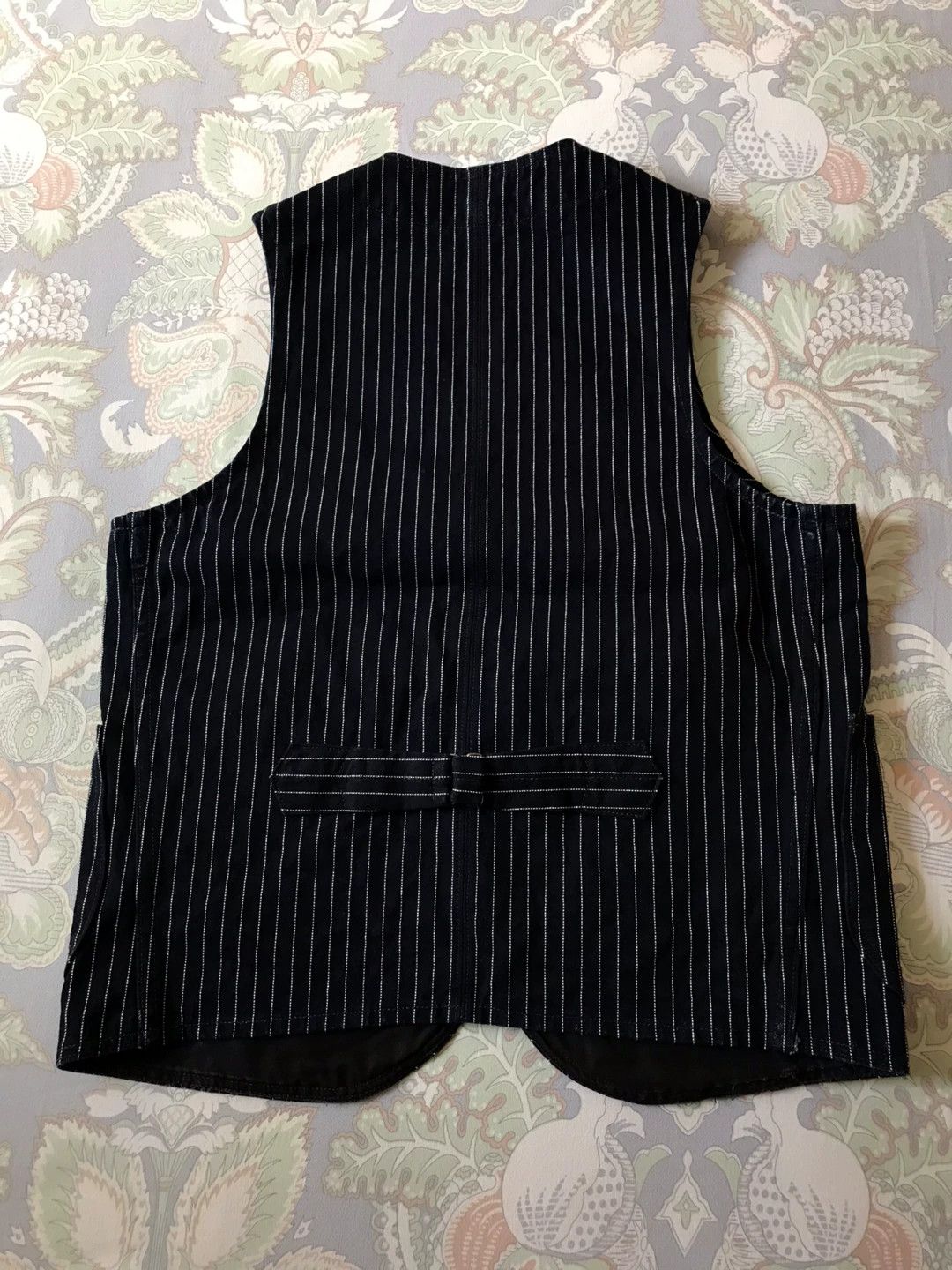 Rising Sun & Co. Rising Sun US Striped Canvas Work Vest XS Size US XS / EU 42 / 0 - 2 Thumbnail