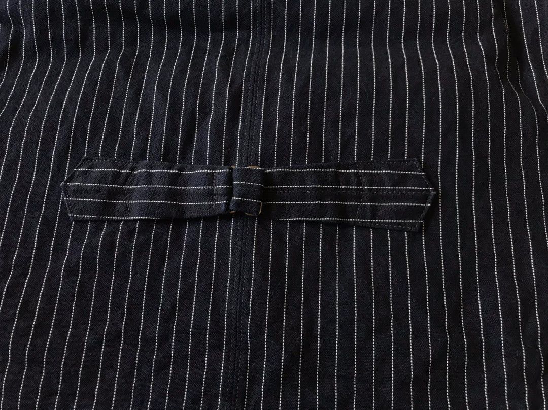 Rising Sun & Co. Rising Sun US Striped Canvas Work Vest XS Size US XS / EU 42 / 0 - 5 Thumbnail
