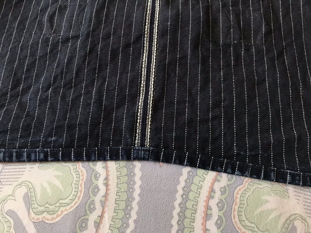 Rising Sun & Co. Rising Sun US Striped Canvas Work Vest XS Size US XS / EU 42 / 0 - 6 Thumbnail