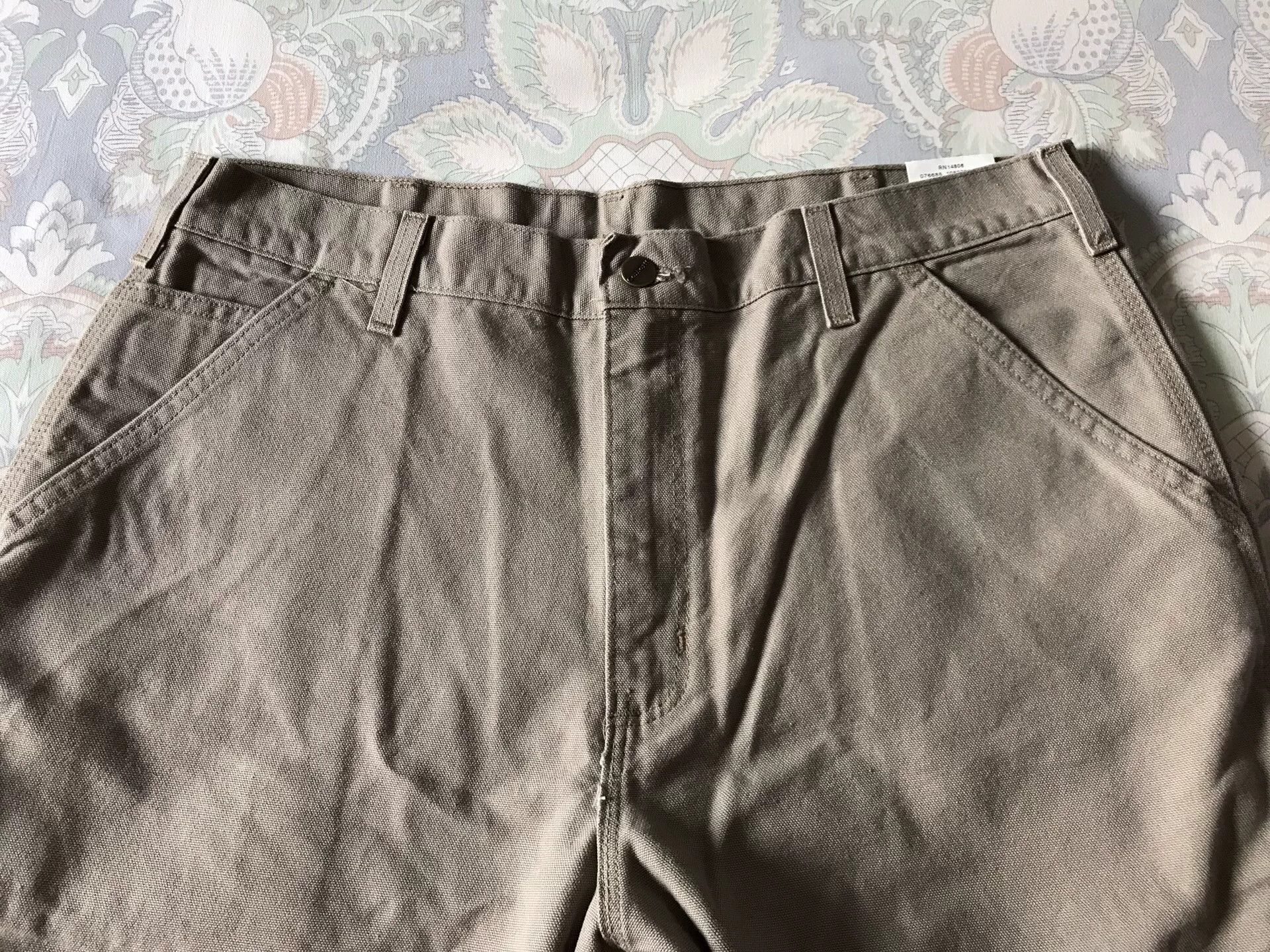 Carhartt Carhartt B11 DES Washed Canvas Work Pants Size US 36 / EU 52 - 4 Thumbnail