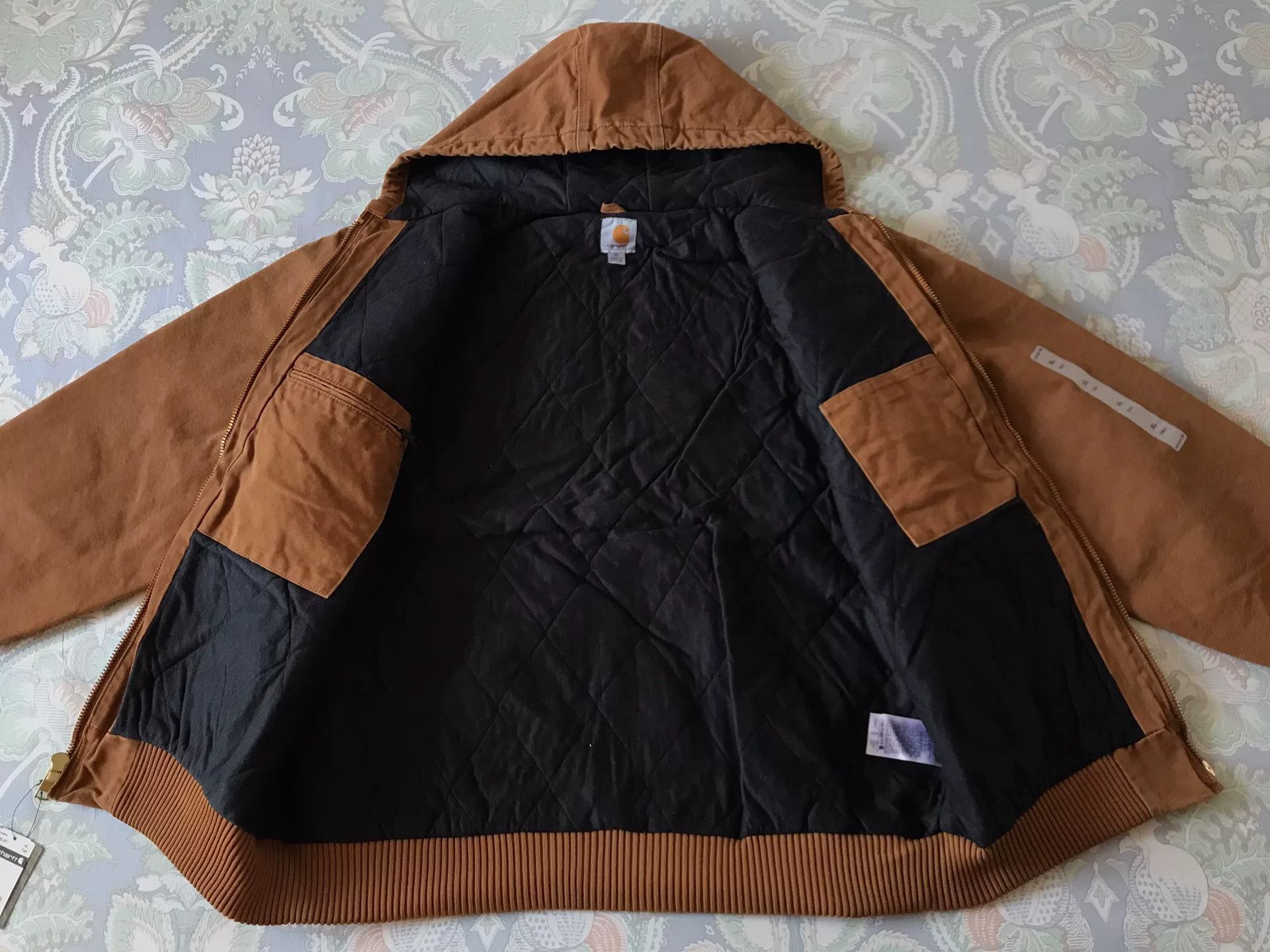 Carhartt Carhartt J130 Brown XL-Tall Hooded Jacket Size US XL / EU 56 / 4 - 3 Thumbnail