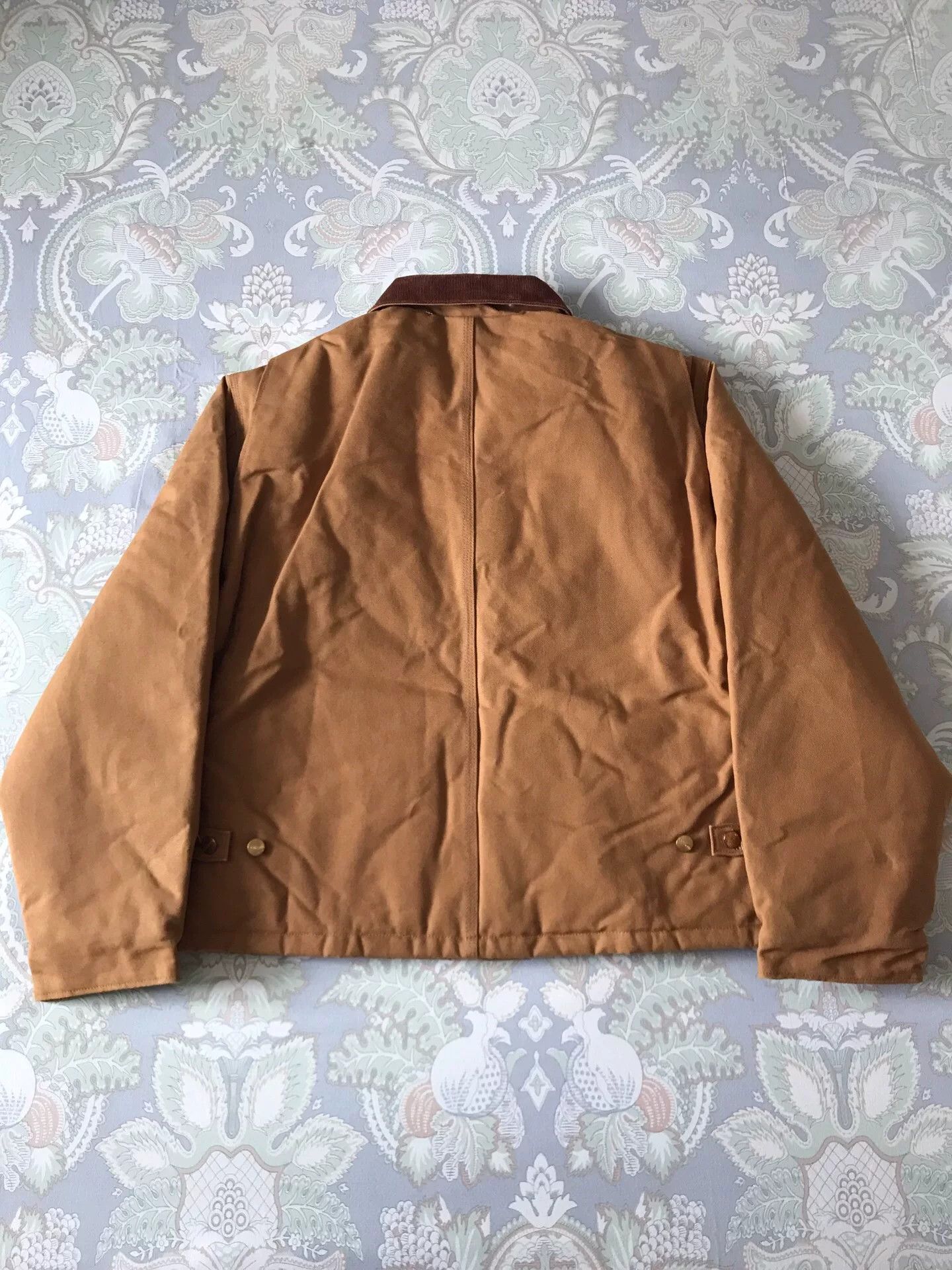 Carhartt Carhartt J02 Brown Canvas Work Jacket Size US S / EU 44-46 / 1 - 2 Thumbnail