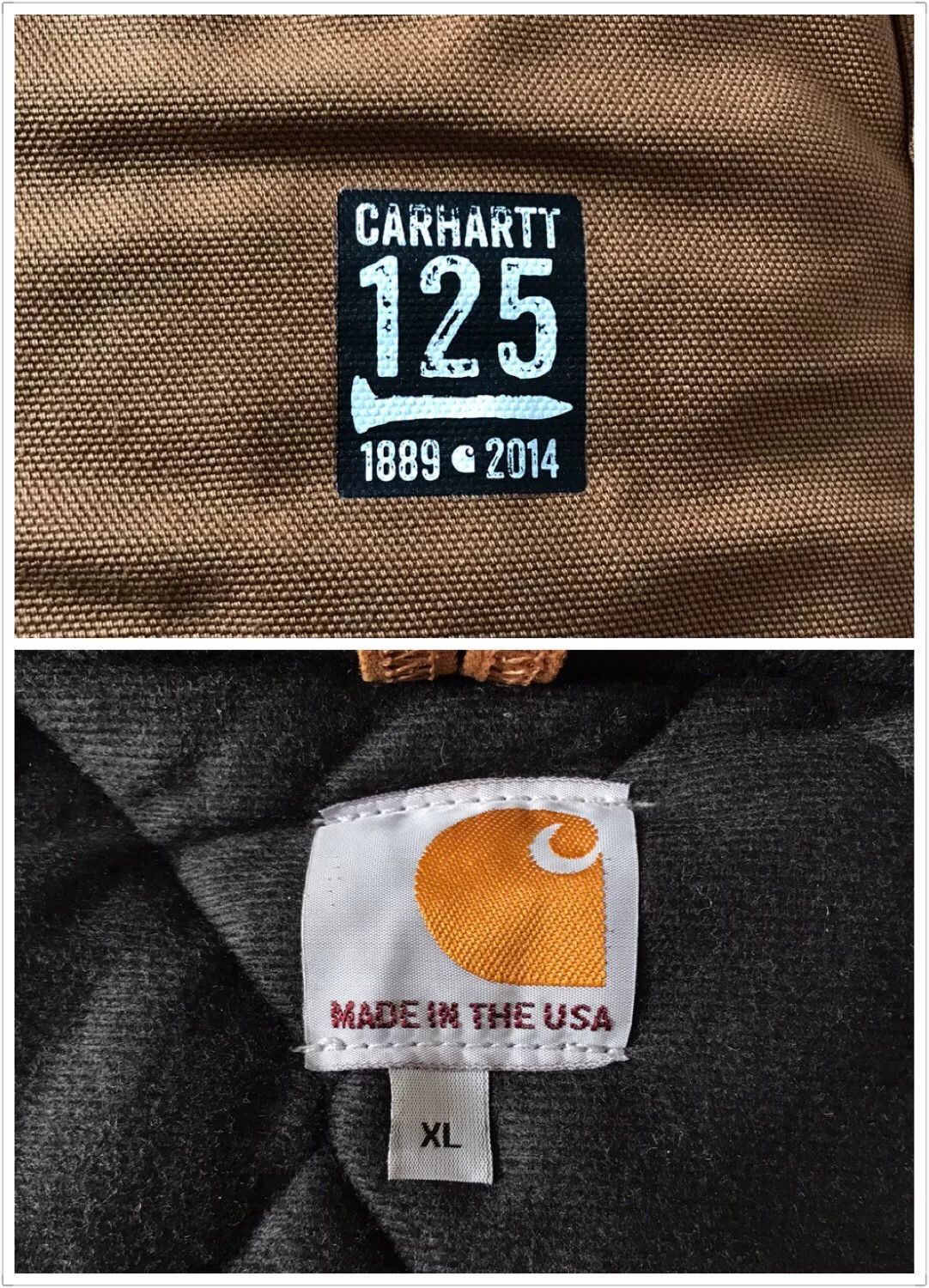 Carhartt 125th Anniversary Carhartt J140 Jacket Size US XL / EU 56 / 4 - 7 Thumbnail