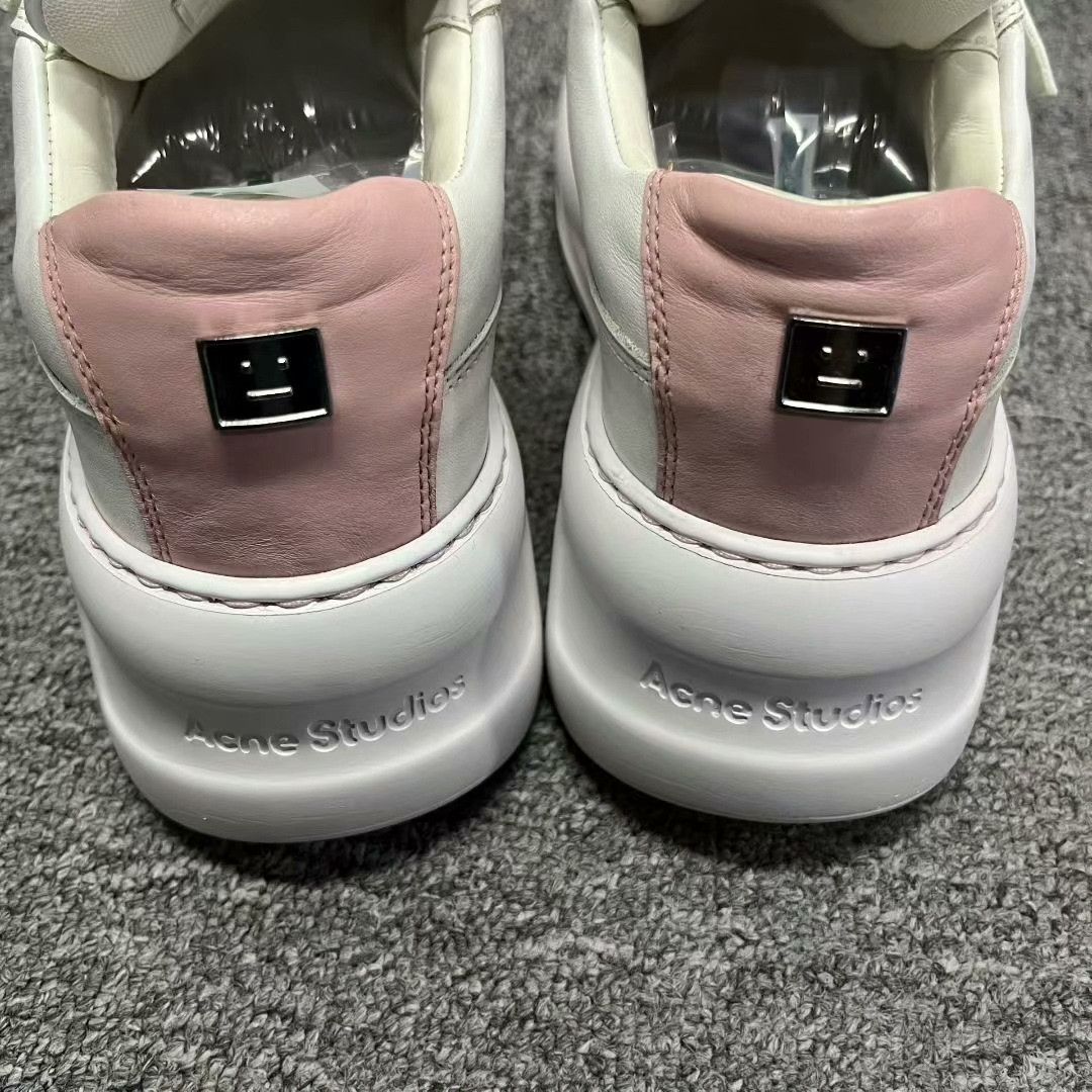 Acne Studios Acne Studios Pink Leather Velcro Casual Shoes Size US 6 / IT 36 - 3 Thumbnail