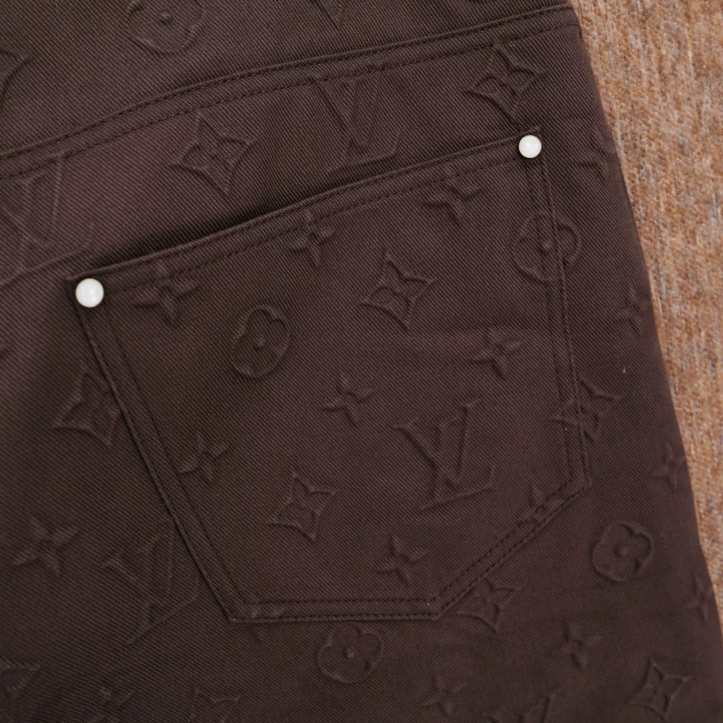 Louis Vuitton Louis Vuitton SS25 Monogram Jeans Size US 27 - 4 Thumbnail