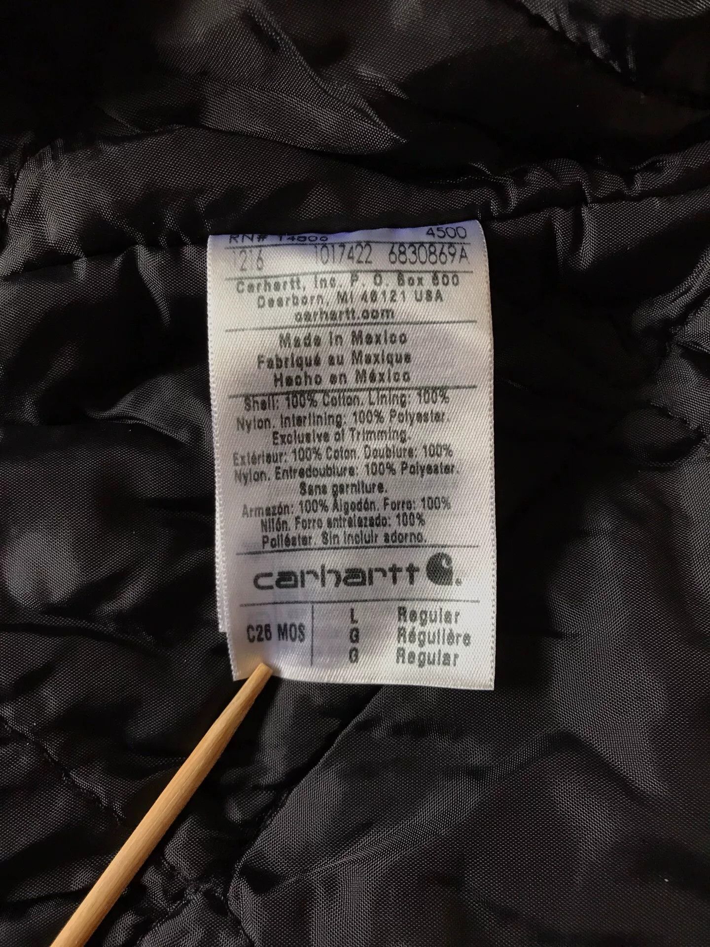 Carhartt Carhartt C26 MOS Canvas Work Jacket Size US L / EU 52-54 / 3 - 9 Thumbnail