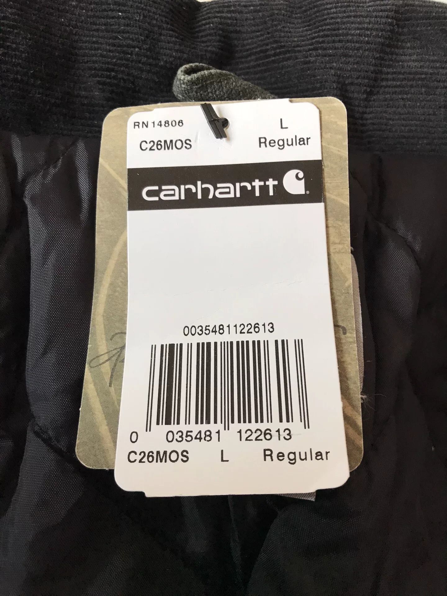 Carhartt Carhartt C26 MOS Canvas Work Jacket Size US L / EU 52-54 / 3 - 8 Thumbnail