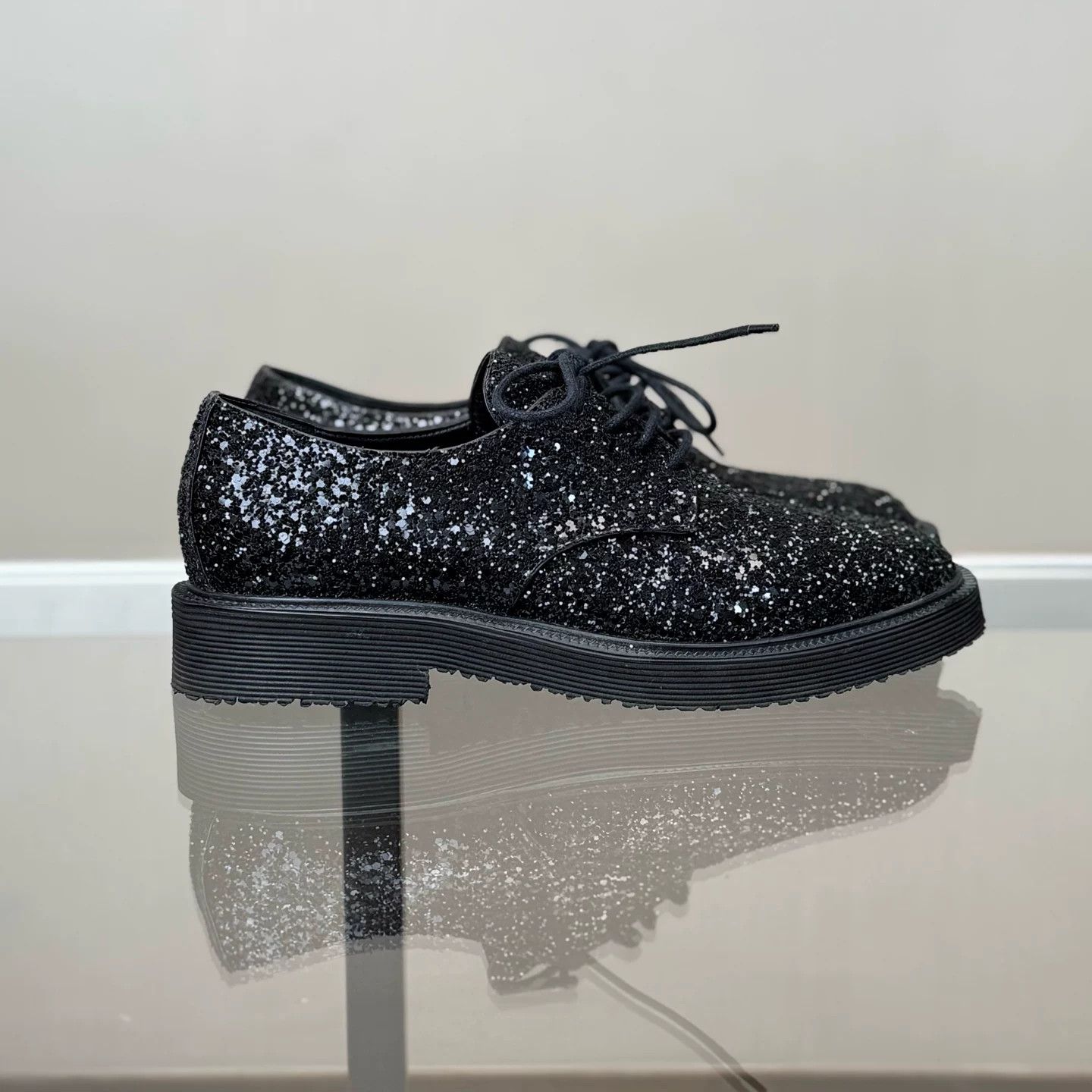 Giuseppe Zanotti Giuseppe Zanotti GZ X GD Sequin Derby Shoes Size US 6.5 / EU 39-40 - 5 Thumbnail