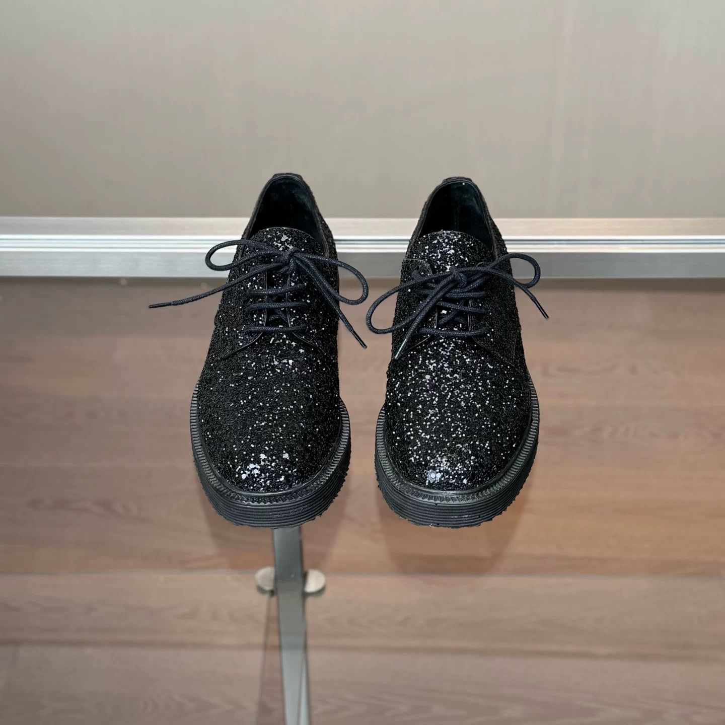 Giuseppe Zanotti Giuseppe Zanotti GZ X GD Sequin Derby Shoes Size US 6.5 / EU 39-40 - 2 Thumbnail