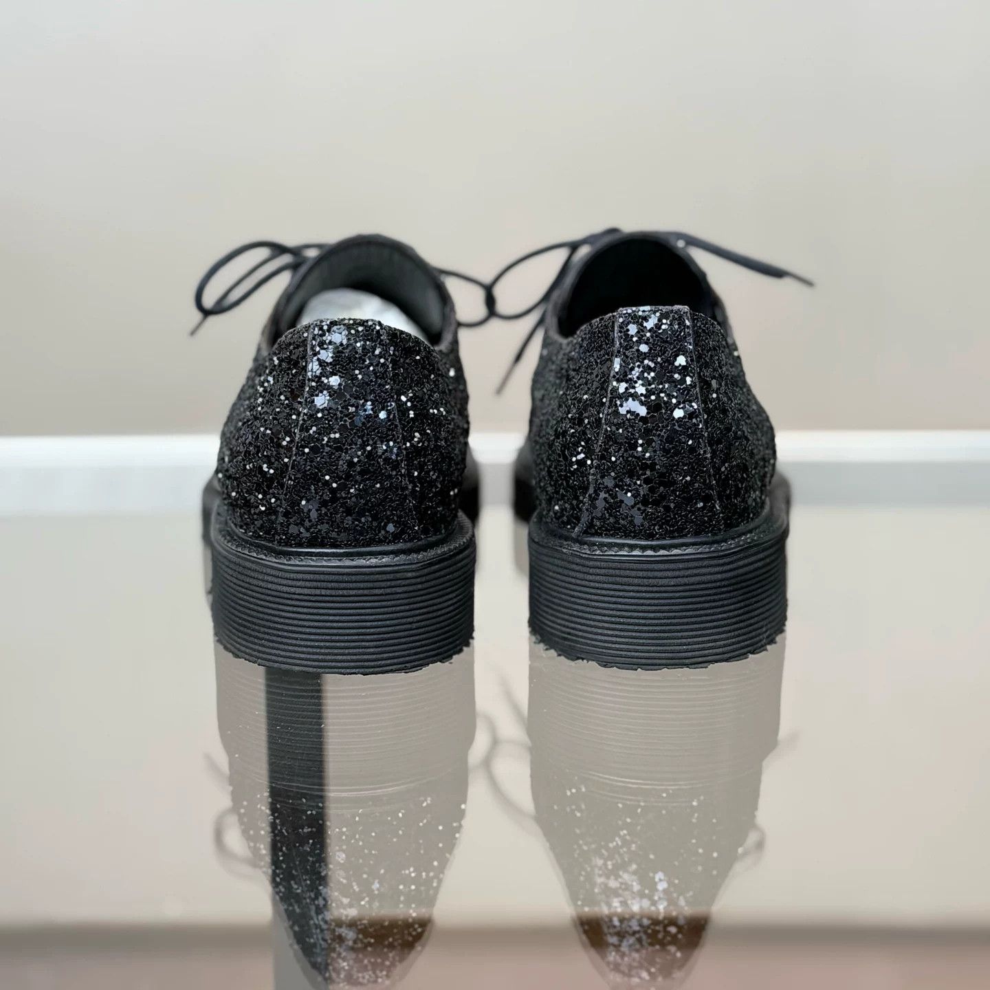 Giuseppe Zanotti Giuseppe Zanotti GZ X GD Sequin Derby Shoes Size US 6.5 / EU 39-40 - 4 Thumbnail