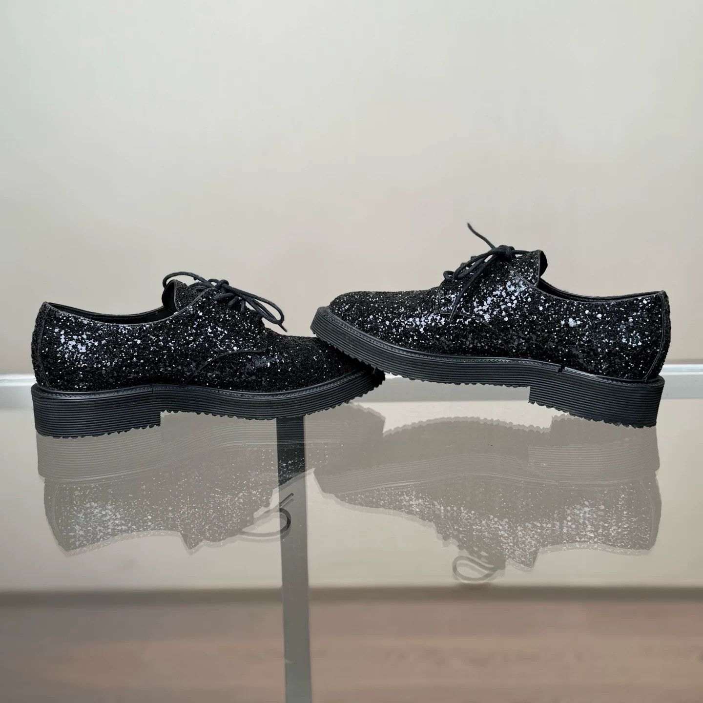 Giuseppe Zanotti Giuseppe Zanotti GZ X GD Sequin Derby Shoes Size US 6.5 / EU 39-40 - 6 Thumbnail