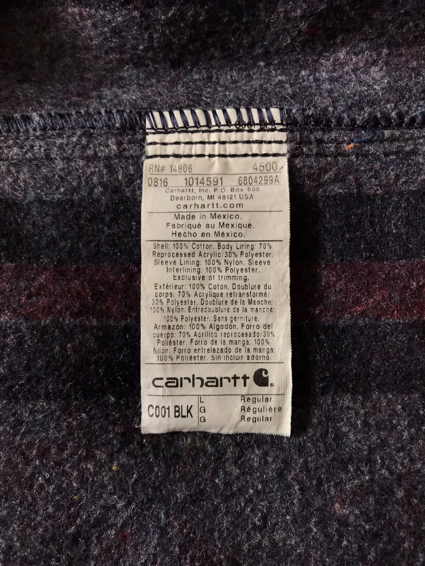 Carhartt Carhartt C001 Canvas Work Jacket Size US L / EU 52-54 / 3 - 9 Thumbnail