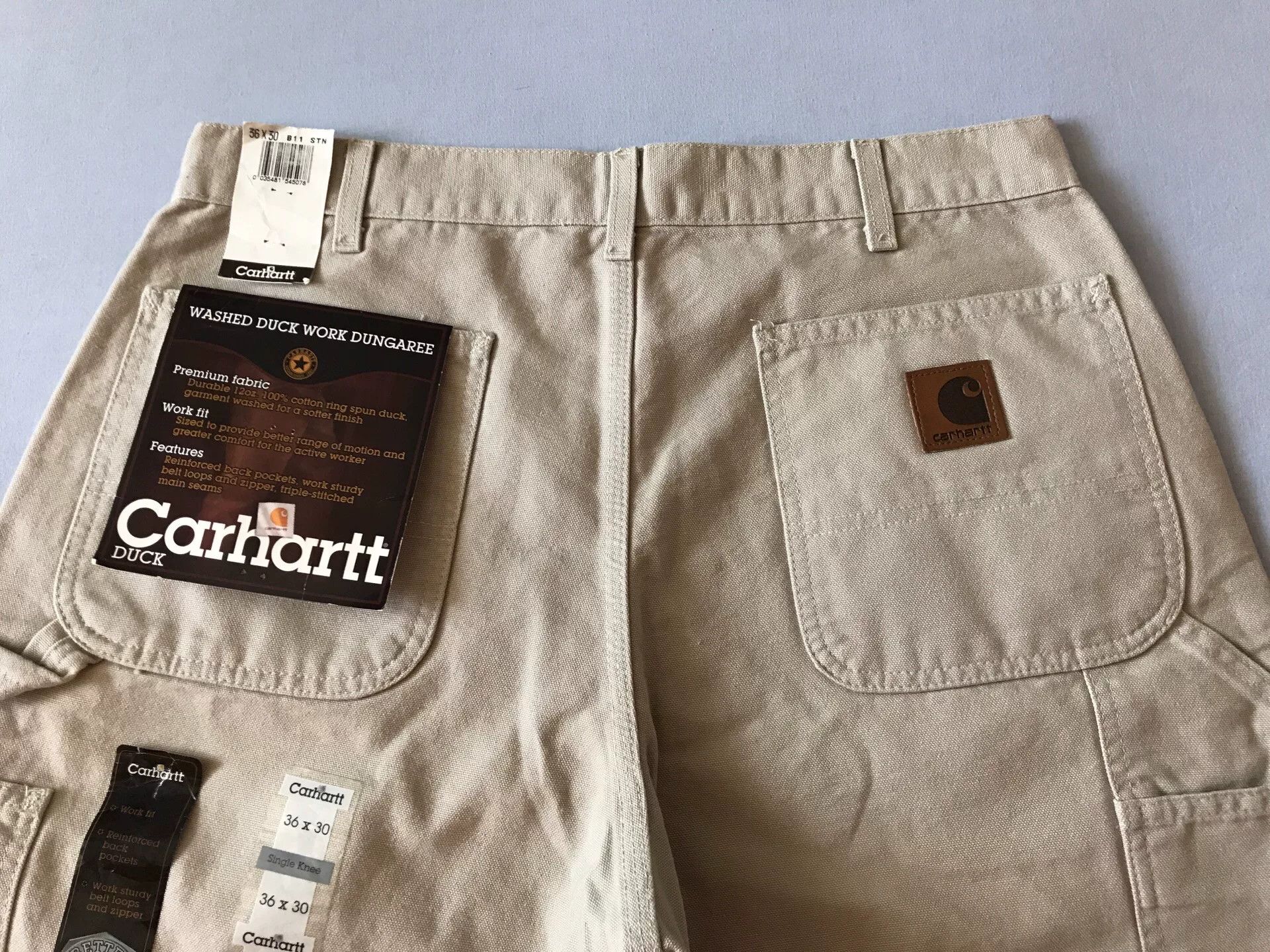 Carhartt Carhartt B11 STN Stone Work Pants Size US 36 / EU 52 - 5 Thumbnail