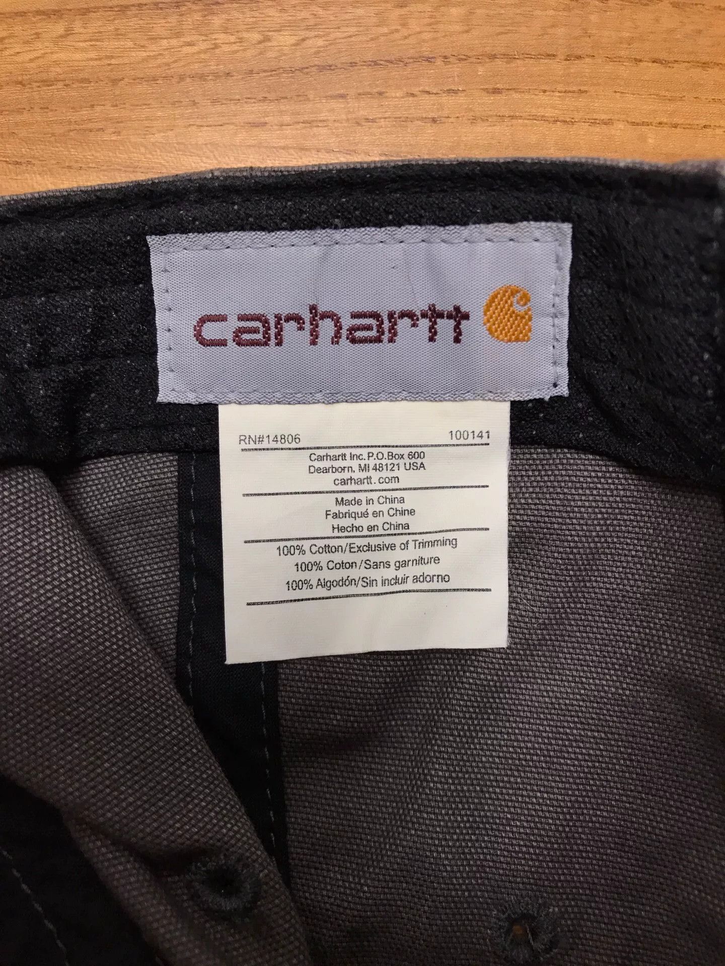 Carhartt Carhartt 100289 001 Baseball Cap Size ONE SIZE - 8 Thumbnail