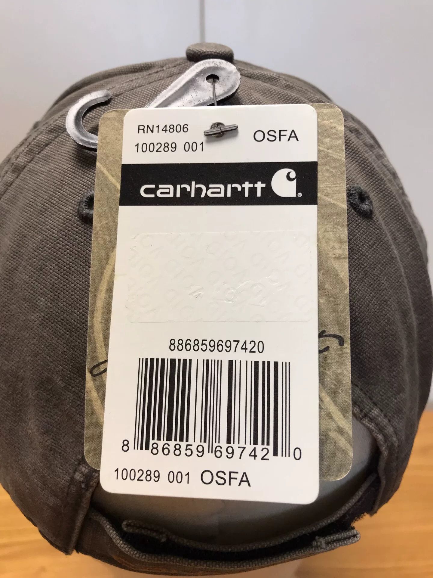 Carhartt Carhartt 100289 001 Baseball Cap Size ONE SIZE - 7 Thumbnail