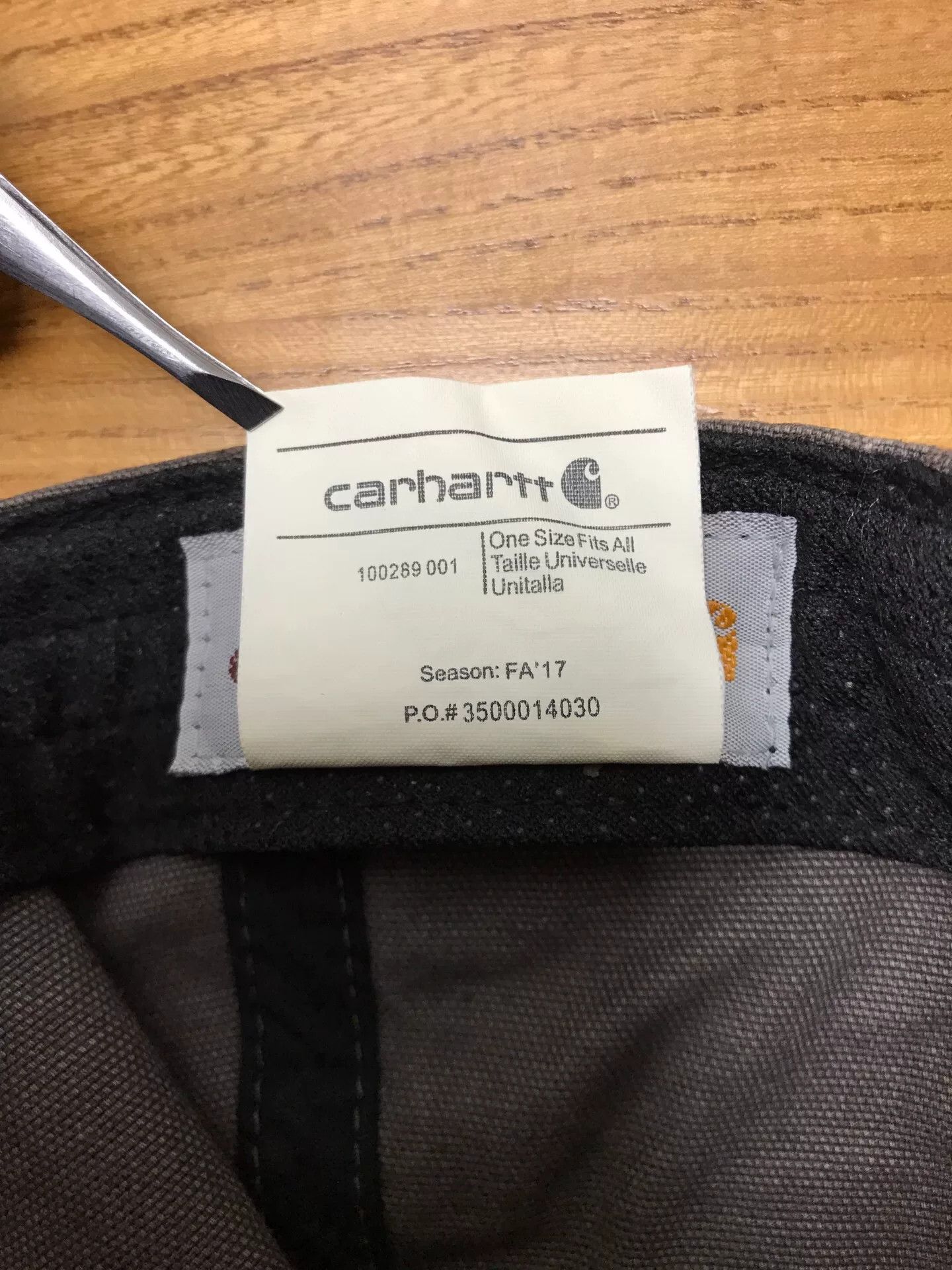 Carhartt Carhartt 100289 001 Baseball Cap Size ONE SIZE - 9 Thumbnail