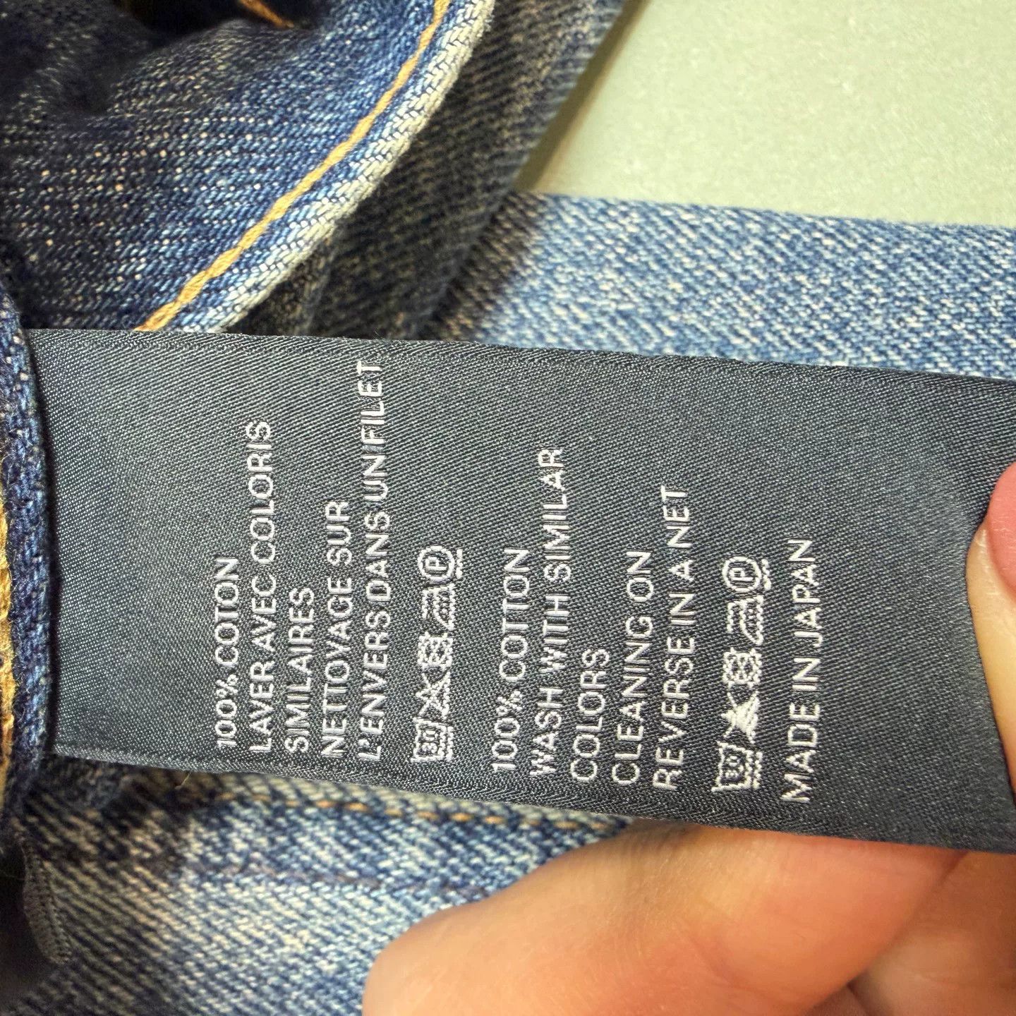 Celine Celine Vintage Blue Gold Chain Jeans Size 26" / US 2 / IT 38 - 5 Thumbnail
