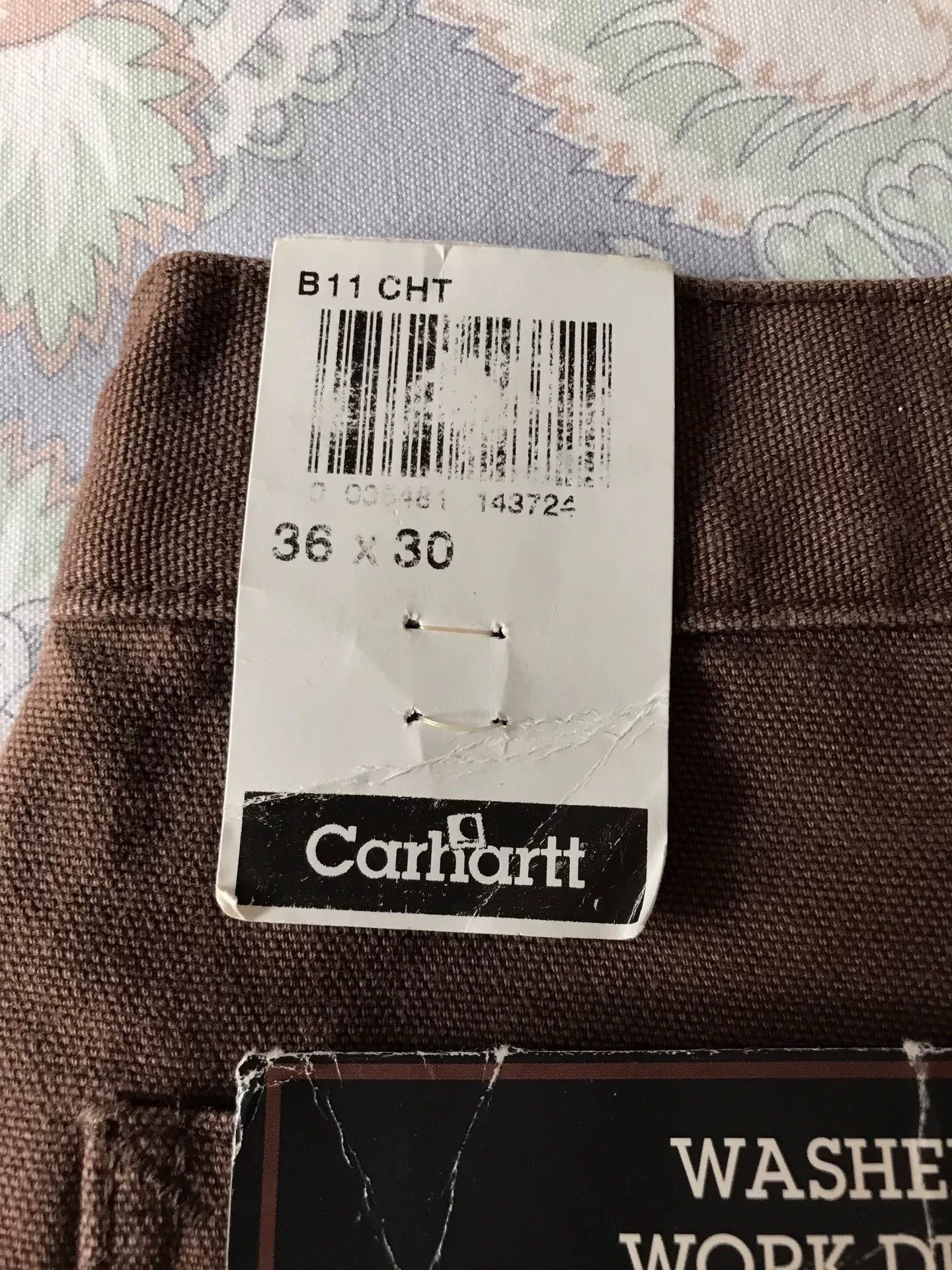 Carhartt Carhartt B11 CHT Work Pants Size US 36 / EU 52 - 8 Thumbnail
