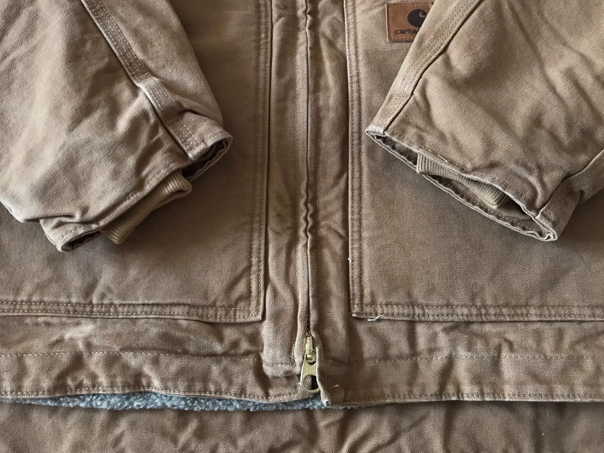 Carhartt Carhartt C61 CML Washed Canvas Work Jacket Size US XL / EU 56 / 4 - 5 Thumbnail