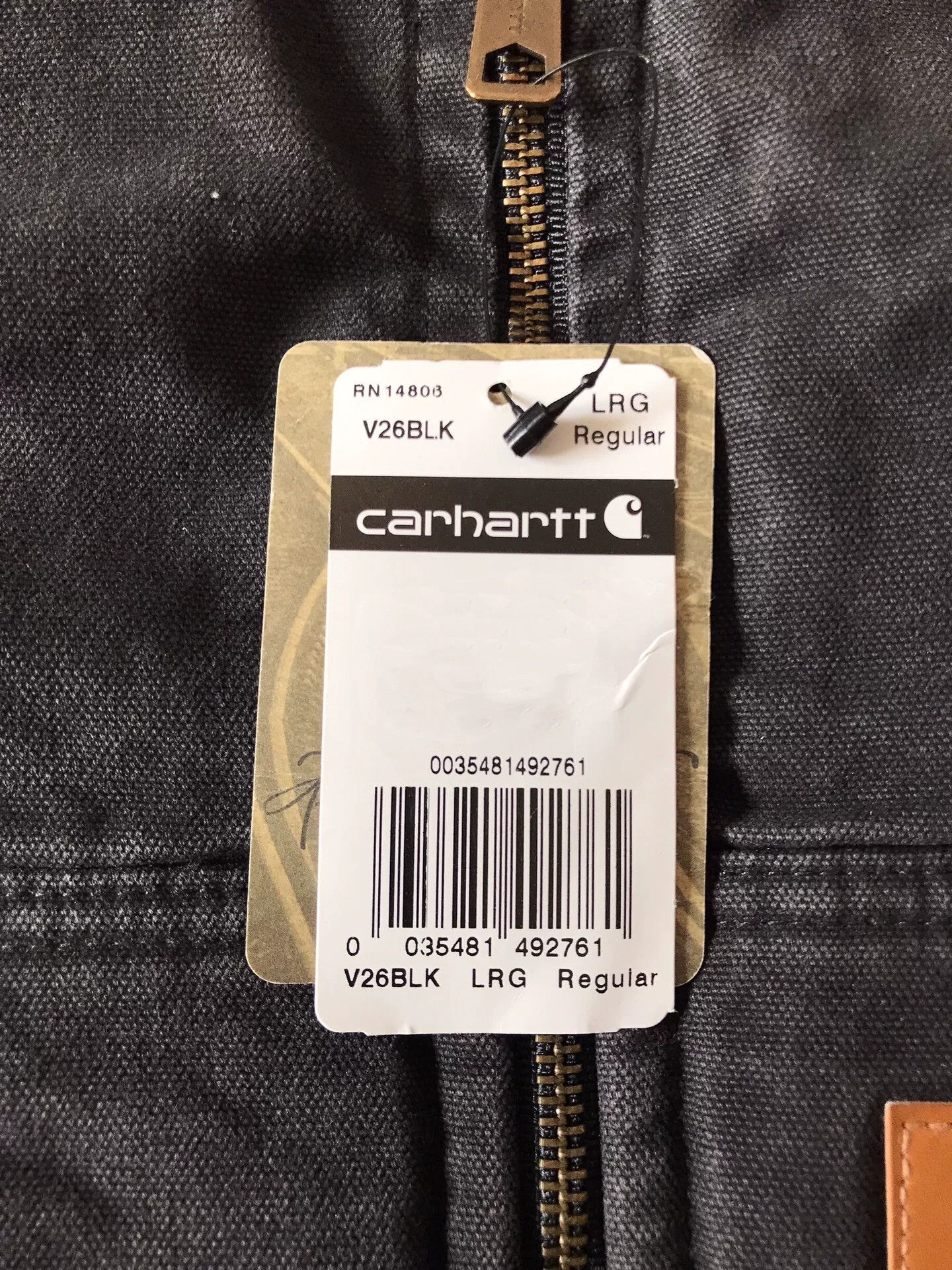 Carhartt Carhartt V26 Canvas Work Vest Size US L / EU 52-54 / 3 - 8 Thumbnail