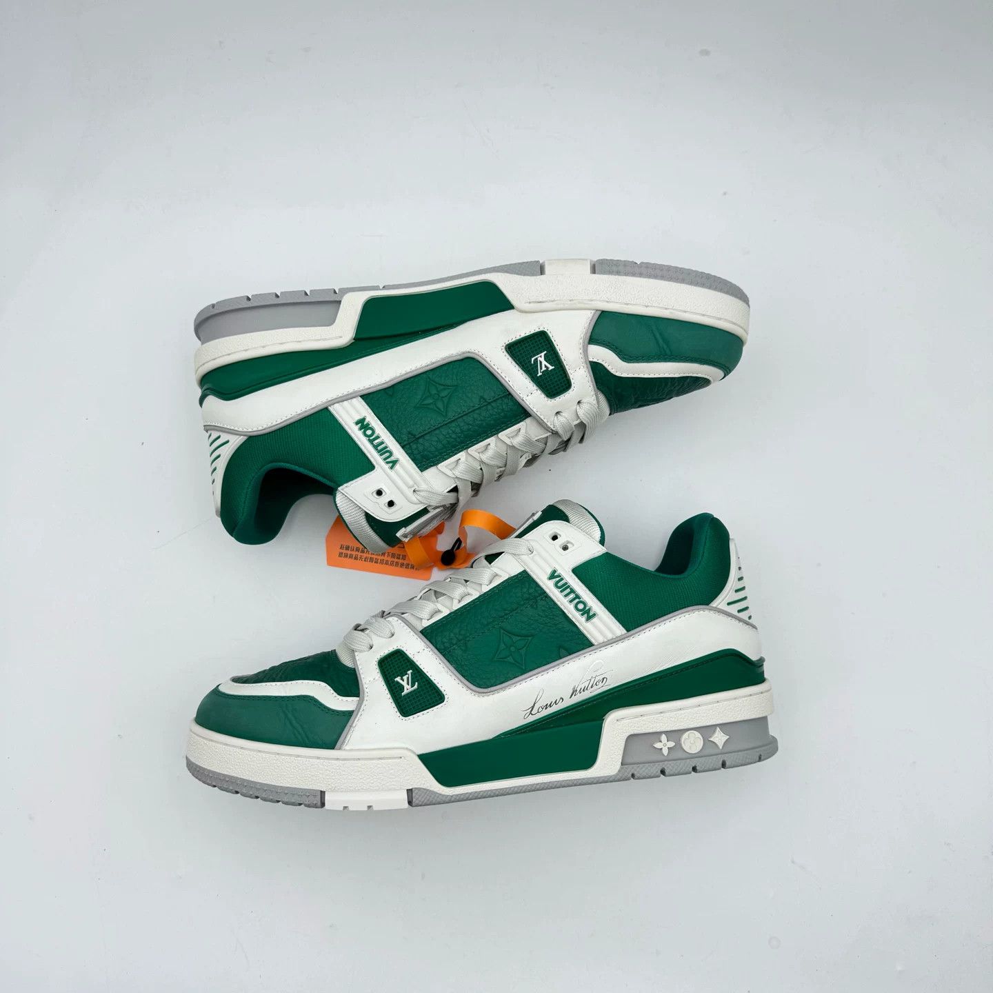 Louis Vuitton LV Peacock Green Trainer Size 42 Size US 9 / EU 42 - 3 Thumbnail
