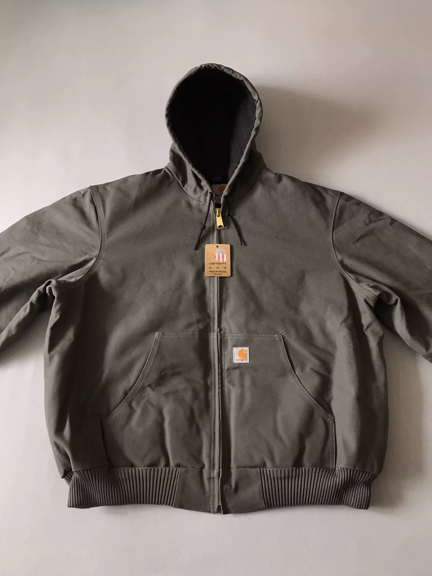 Carhartt Carhartt J140 Hooded Work Jacket Size US XL / EU 56 / 4 - 4 Thumbnail