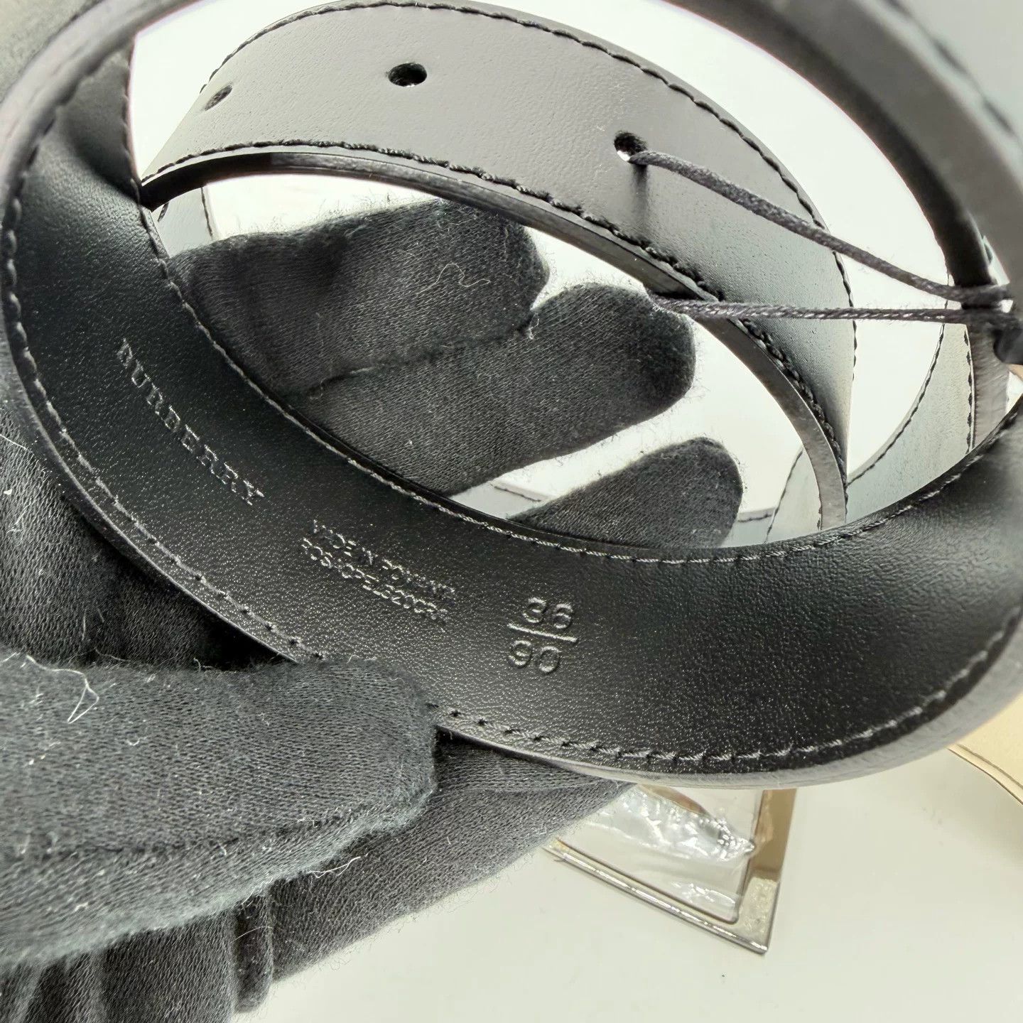 Burberry Burberry Leather Belt Size ONE SIZE - 3 Thumbnail