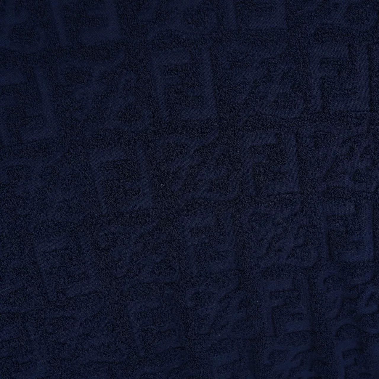 Fendi FENDI Navy Towel Embossed Short-Sleeve Size US S / EU 44-46 / 1 - 5 Thumbnail