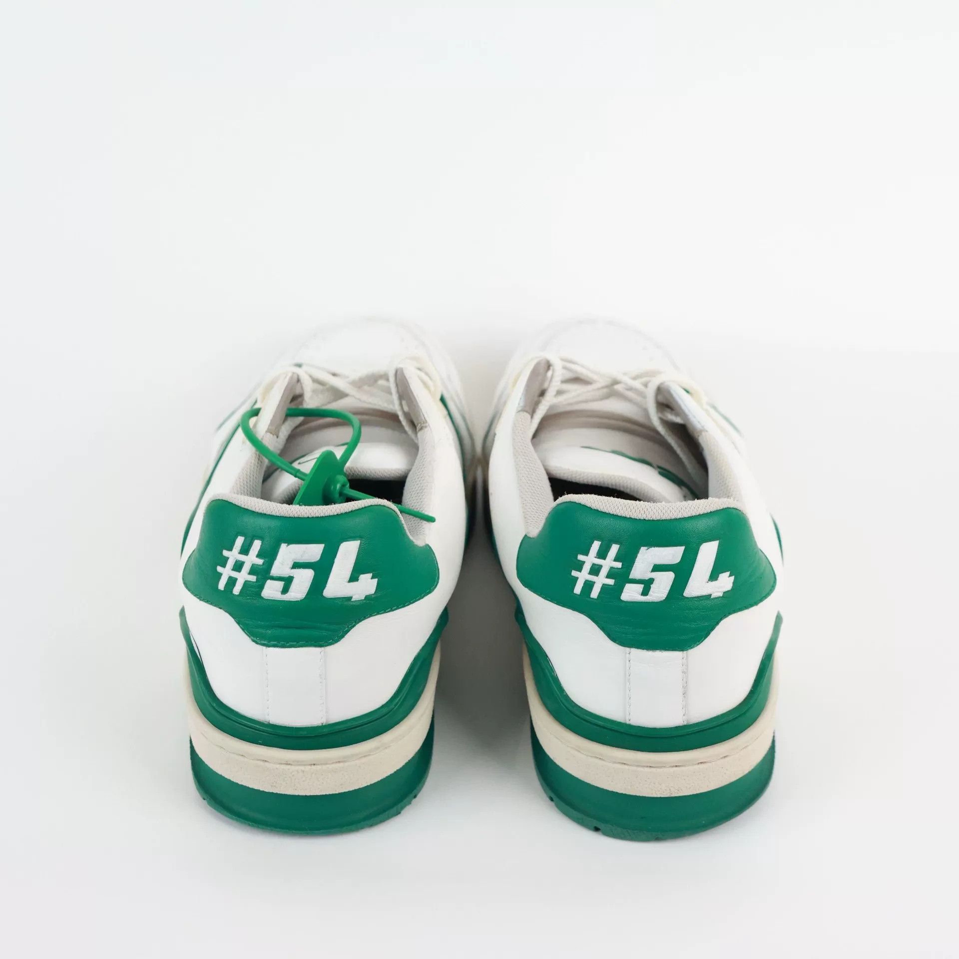 Louis Vuitton Louis Vuitton White Green Trainer Size US 8 / EU 41 - 6 Thumbnail