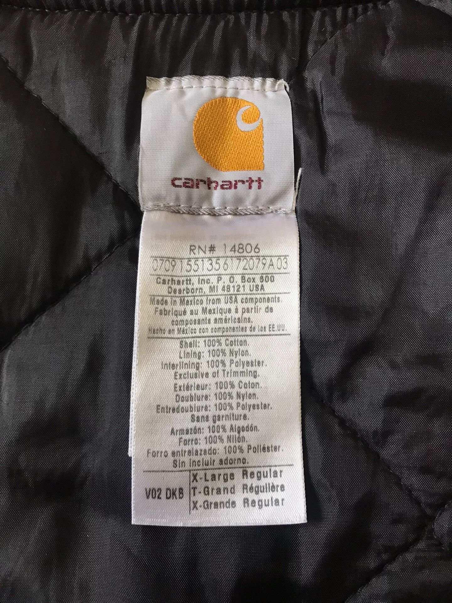 Carhartt Carhartt V02 Dark Brown Work Vest Size US XL / EU 56 / 4 - 9 Thumbnail