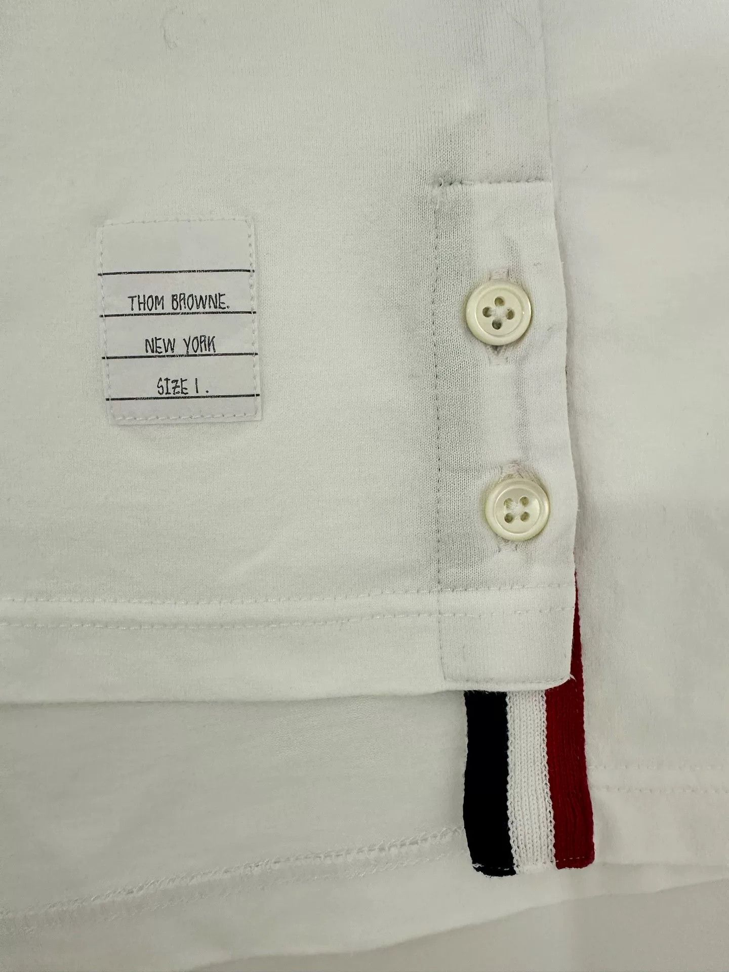 Thom Browne THOM BROWNE Slim Fit Solid Crewneck T-Shirt Size US S / EU 44-46 / 1 - 6 Thumbnail