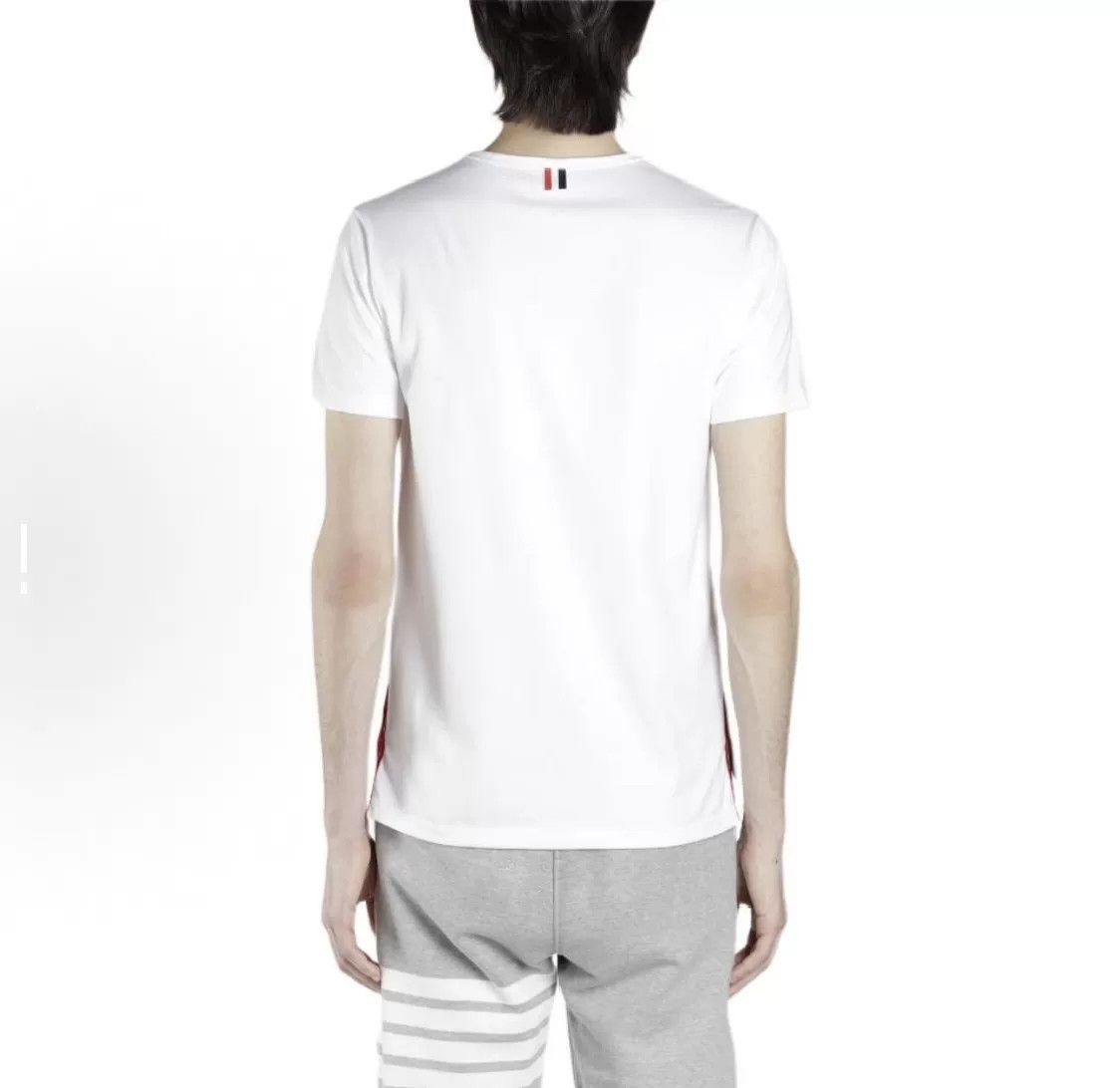 Thom Browne THOM BROWNE Slim Fit Solid Crewneck T-Shirt Size US S / EU 44-46 / 1 - 3 Thumbnail