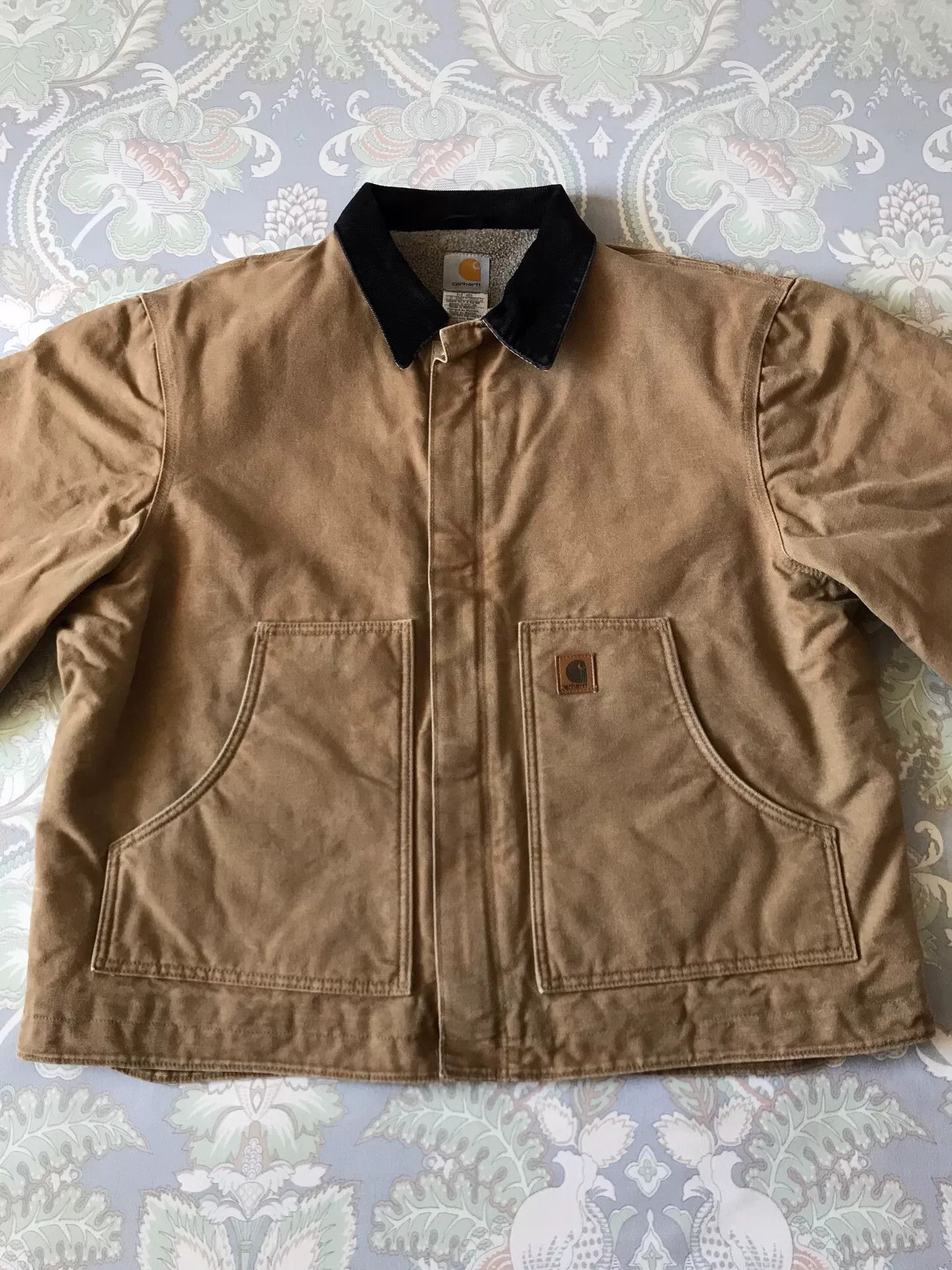 Carhartt Carhartt J164 Washed Canvas Jacket Size US XL / EU 56 / 4 - 4 Thumbnail
