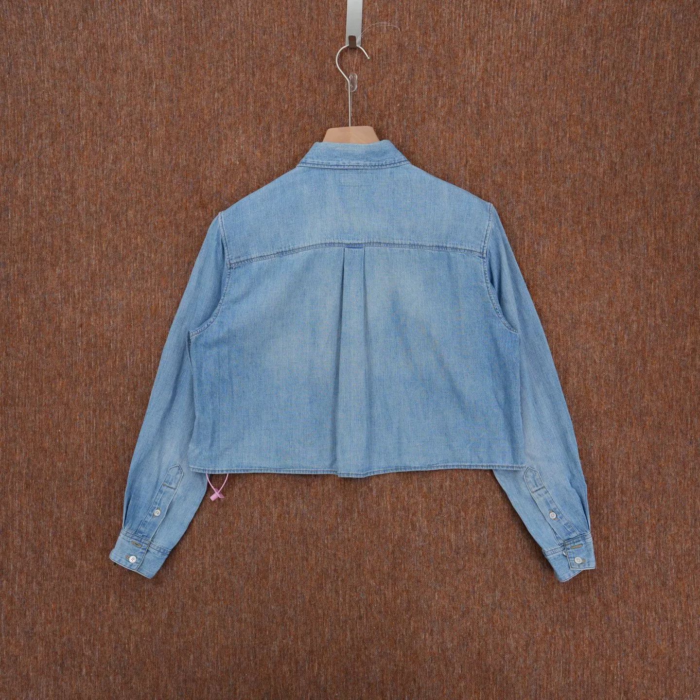 Celine Celine Denim Triomphe Pocket Short Shirt Size XS / US 0-2 / IT 36-38 - 2 Thumbnail