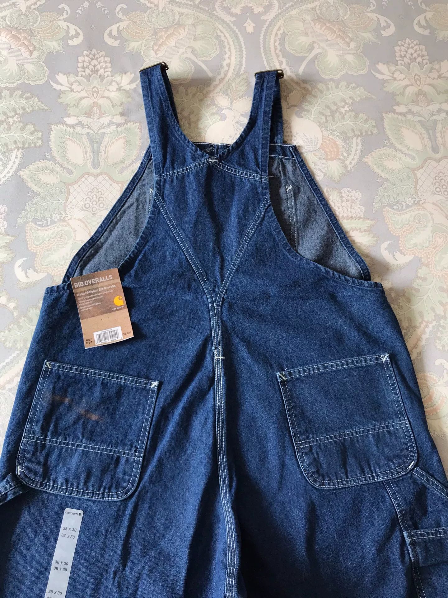Carhartt Carhartt R07 Denim Overalls W38L30 Size US 38 / EU 54 - 2 Thumbnail
