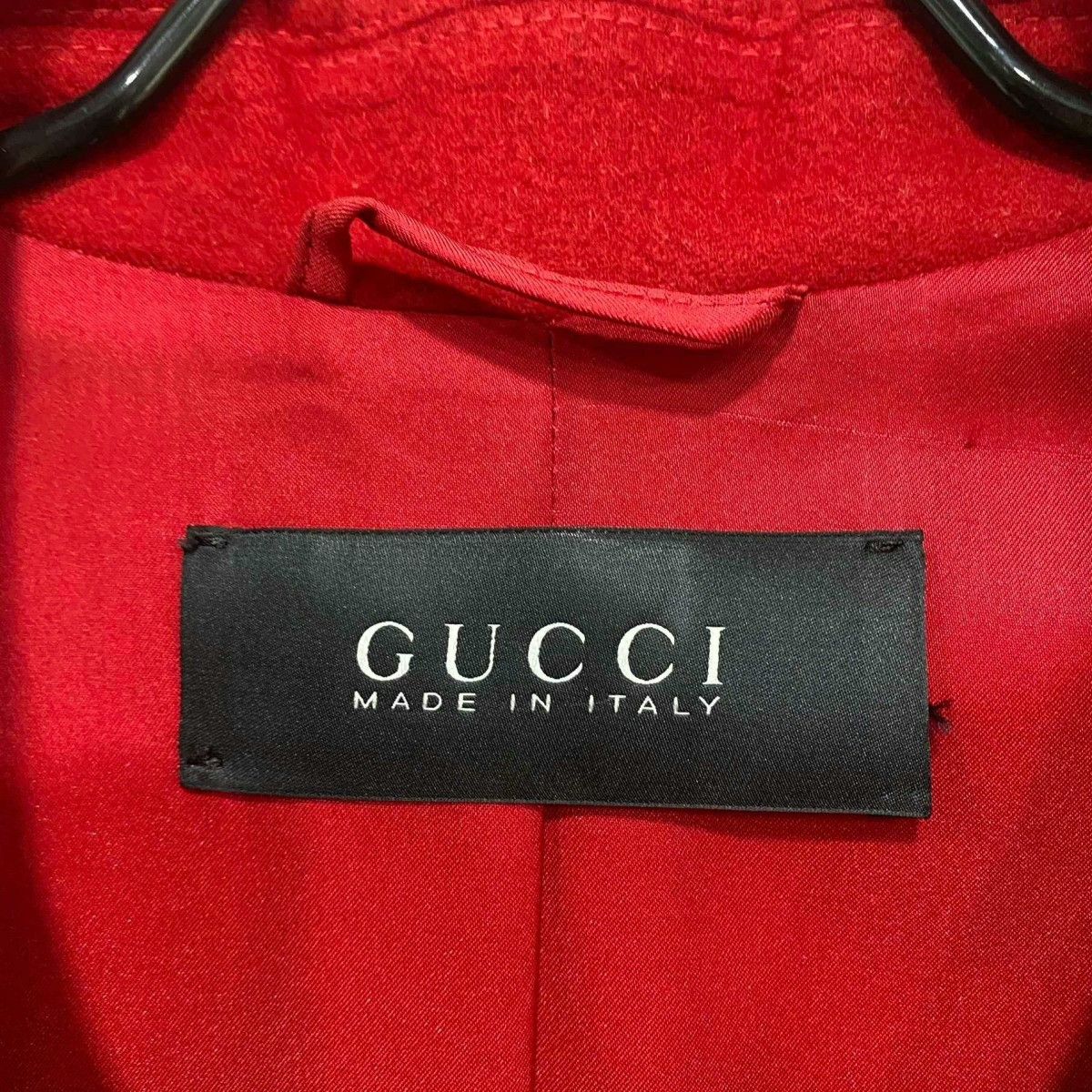 Gucci Gucci Red Long Woolen Coat Size XS / US 0-2 / IT 36-38 - 4 Thumbnail