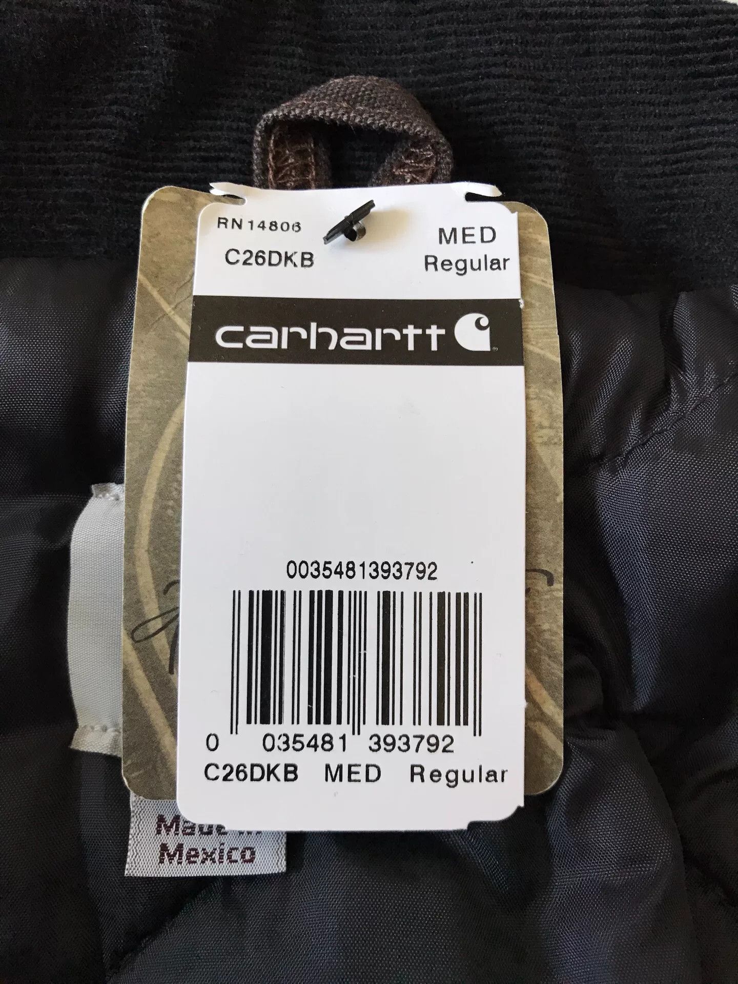 Carhartt Carhartt C26 DKB Washed Canvas Work Jacket Size US M / EU 48-50 / 2 - 8 Thumbnail