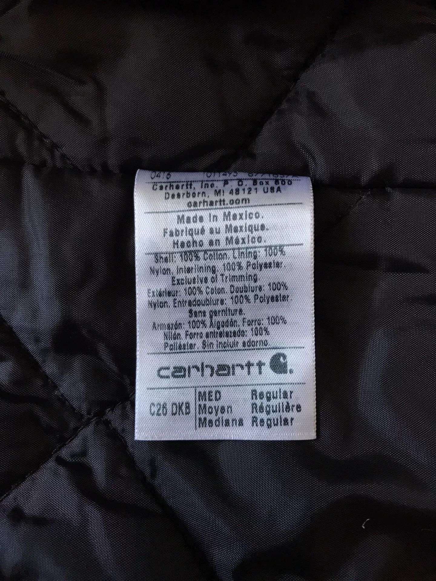 Carhartt Carhartt C26 DKB Washed Canvas Work Jacket Size US M / EU 48-50 / 2 - 9 Thumbnail
